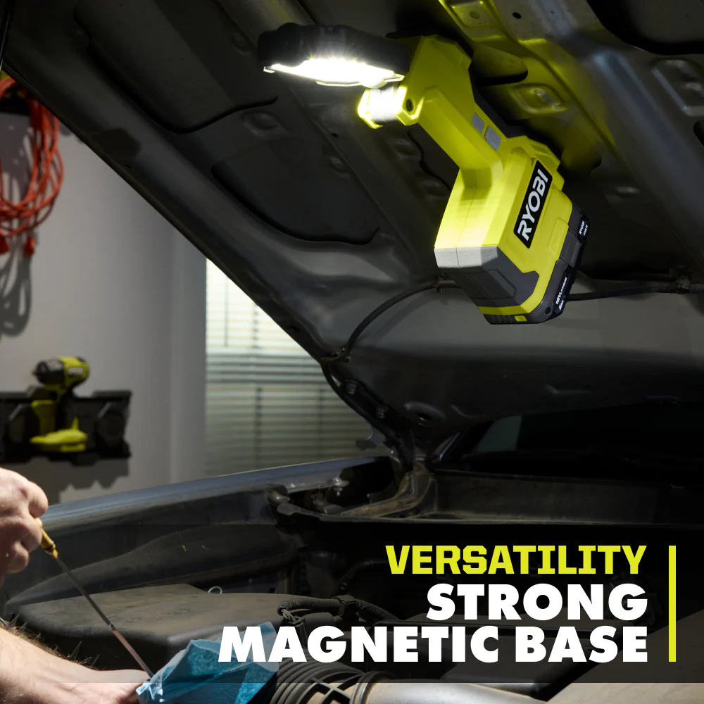 ONE+ 18V Hybrid Cordless LED Magnetic Task Light (Tool Only, Magnetic LED Light) - Image 4