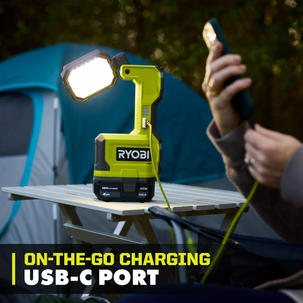 ONE+ 18V Hybrid Cordless LED Magnetic Task Light (Tool Only, Magnetic LED Light) - Image 5