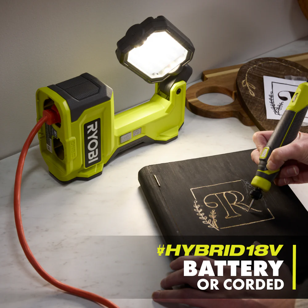 ONE+ 18V Hybrid Cordless LED Magnetic Task Light (Tool Only, Magnetic LED Light) - Image 6
