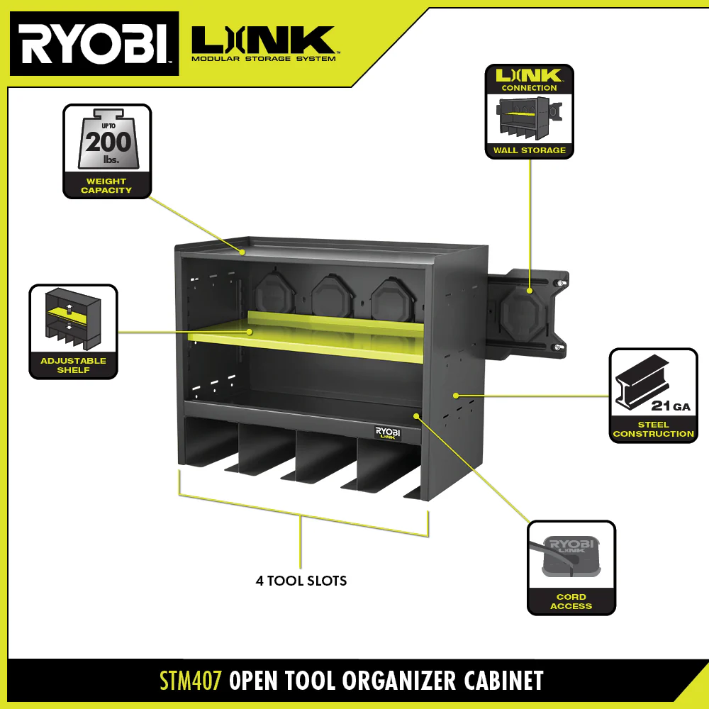 OPEN TOOL ORGANIZER CABINET - Image 3