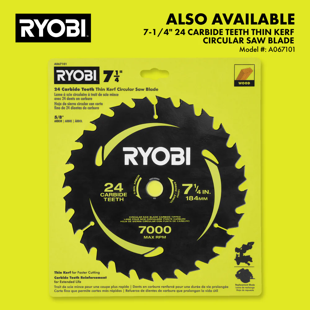 18V ONE+ HP Brushless 7-1/4" Circular Saw - Image 11