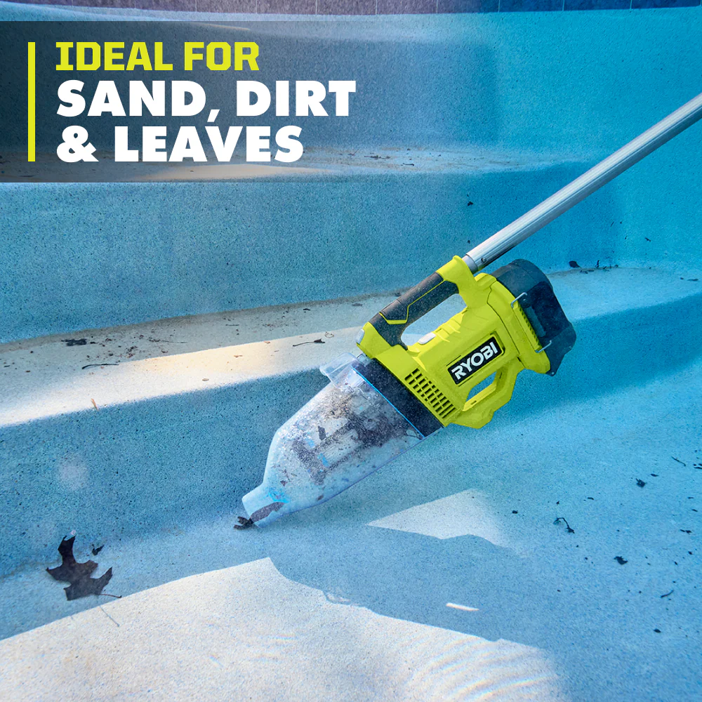 18V ONE+ Handheld Cordless Pool Vacuum Cleaner (Tool Only) with Floor Head - Image 5