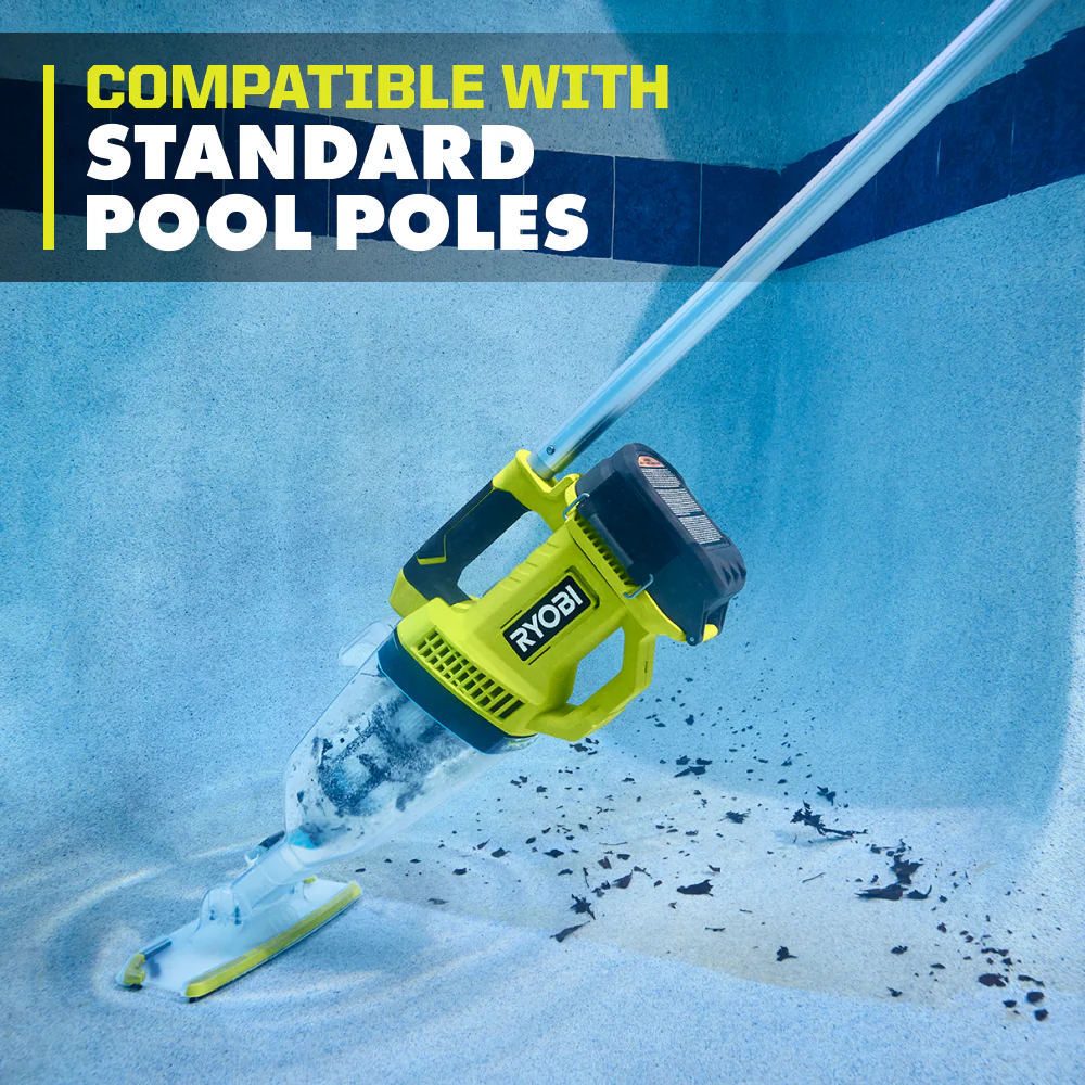 18V ONE+ Handheld Cordless Pool Vacuum Cleaner (Tool Only) with Floor Head - Image 6