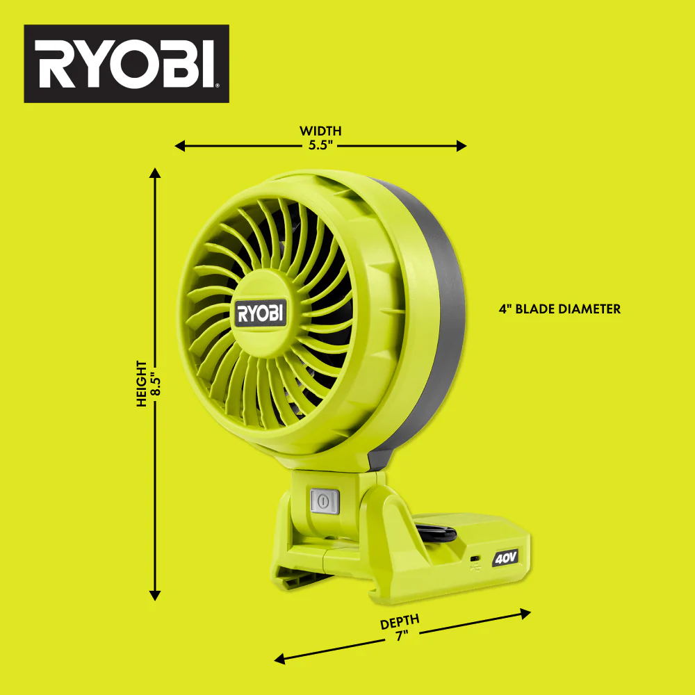 40V BATTERY TOPPER FAN - Image 2