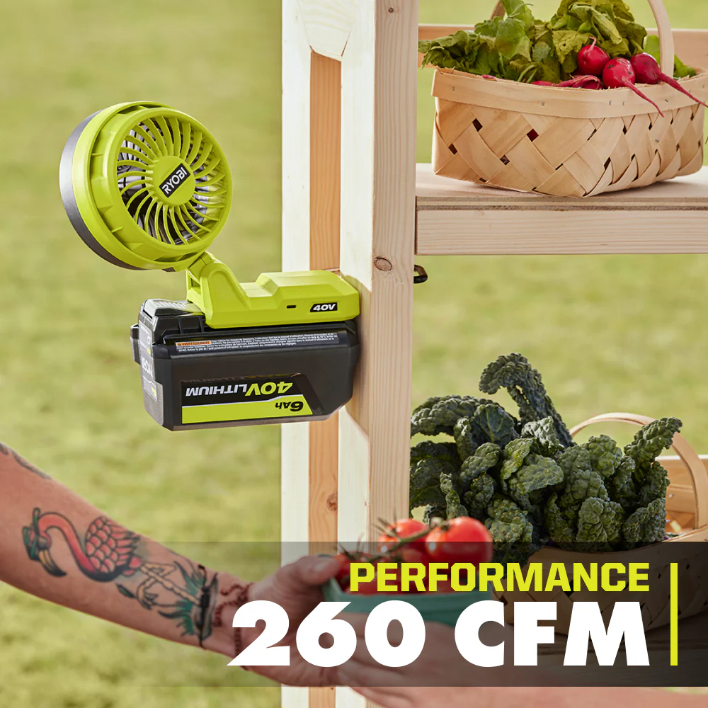 40V BATTERY TOPPER FAN - Image 4