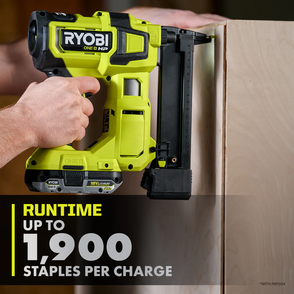 18V ONE+ HP 18V Brushless Cordless 18-Gauge Narrow Crown Stapler, Cordless Staple Gun (Tool Only) - Image 5