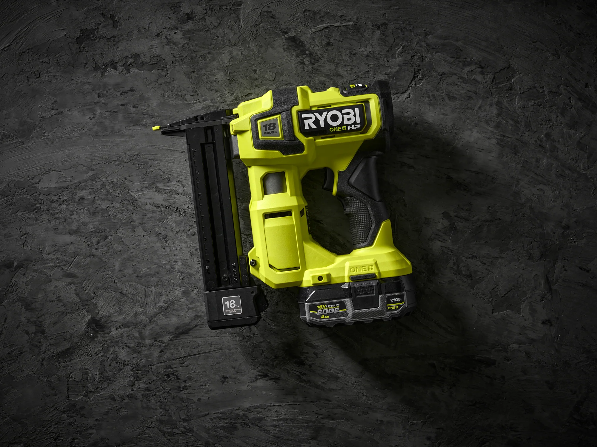 18V ONE+ HP 18V Brushless Cordless 18-Gauge Narrow Crown Stapler, Cordless Staple Gun (Tool Only) - Image 9