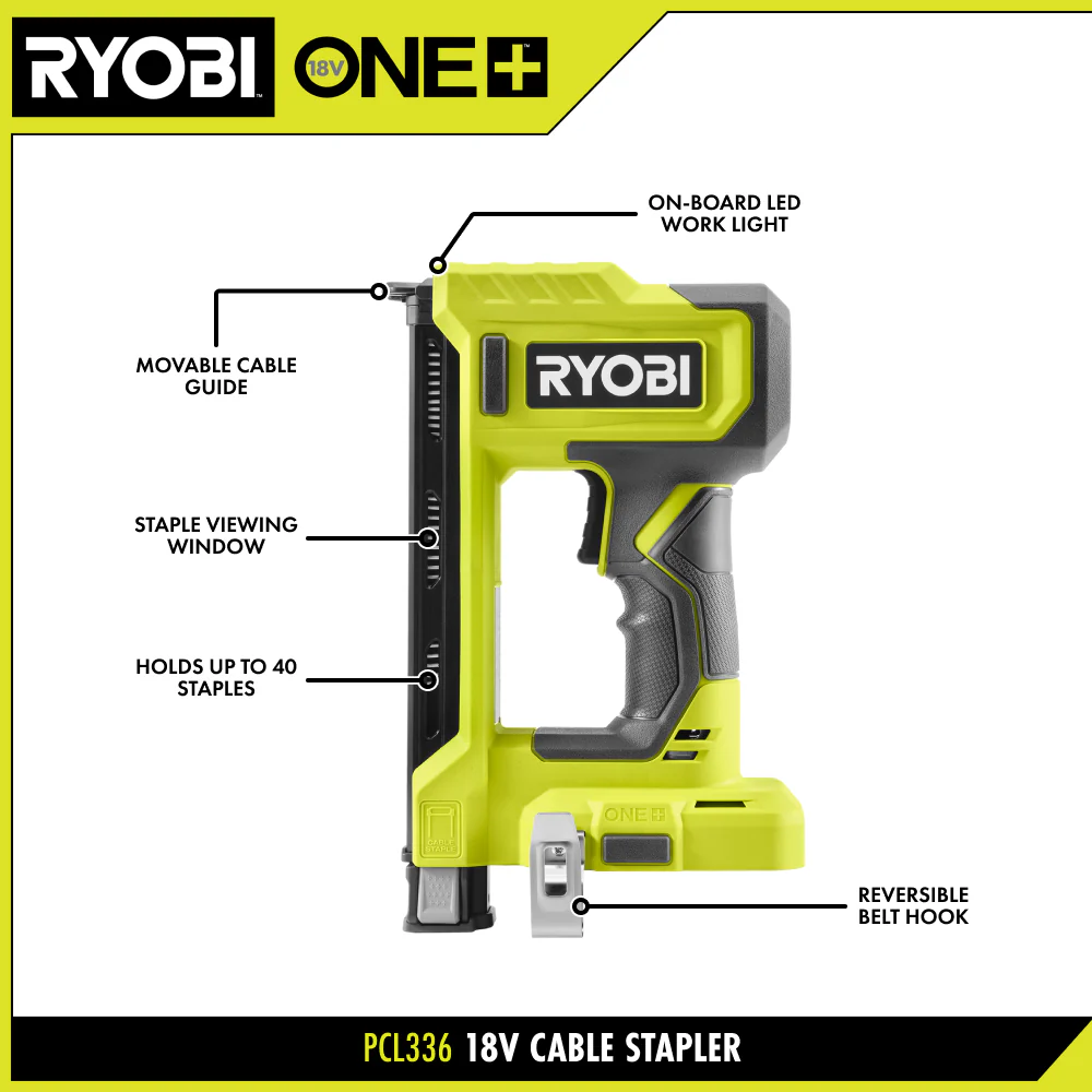 18V ONE+ Cable Stapler - Image 2
