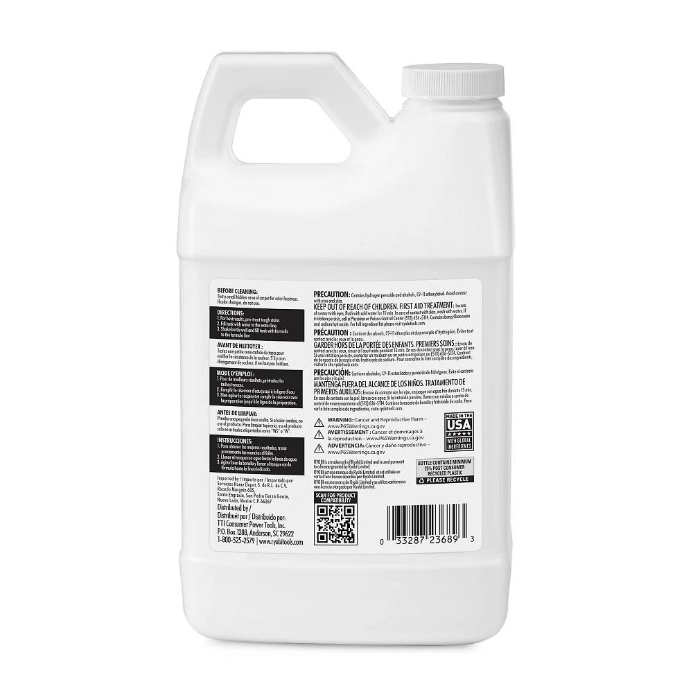 64 oz. OXY Carpet Cleaning Concentrated Formula - Image 2