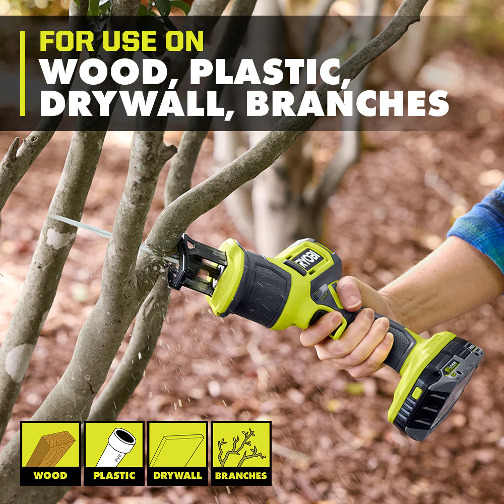 18V ONE+ One-Handed Reciprocating Saw Kit - Image 8
