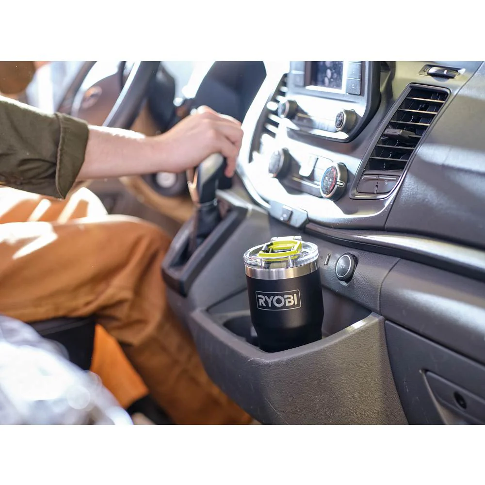 20 oz. Stainless Steel Black Tumbler - Image 7