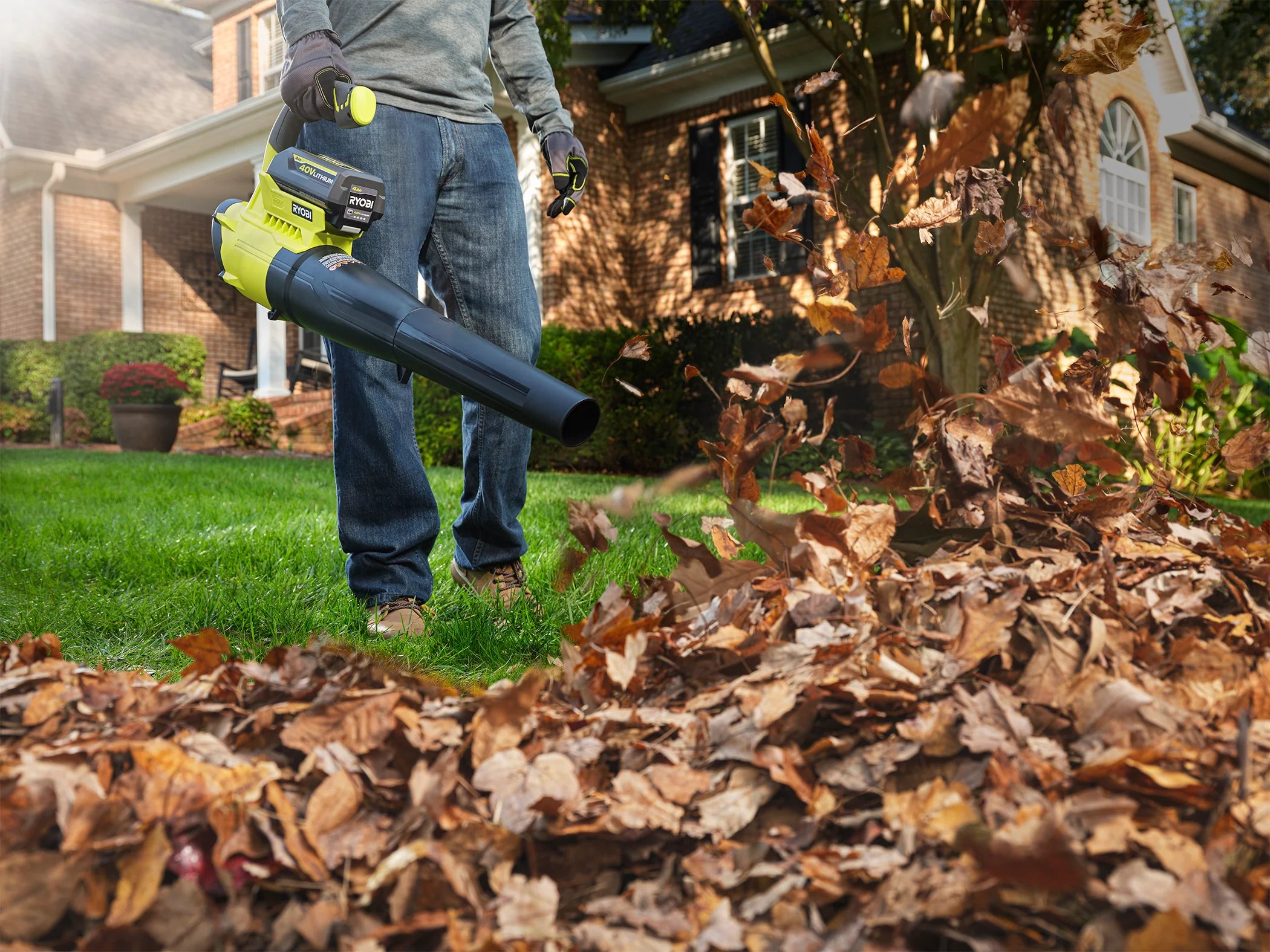 40V 300 CFM JET FAN LEAF BLOWER - Image 3