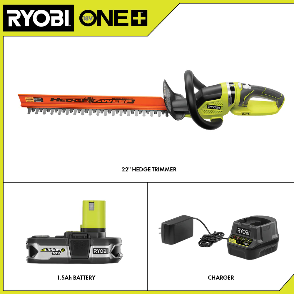 18V ONE+ 22" Hedge Trimmer Kit - Image 2