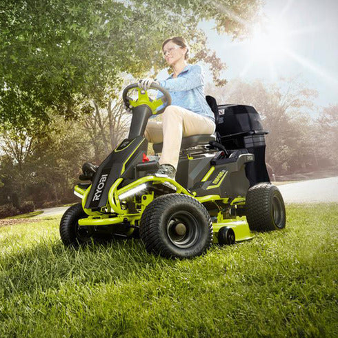 Electric Riding Mower Bagger Attachment - Image 4