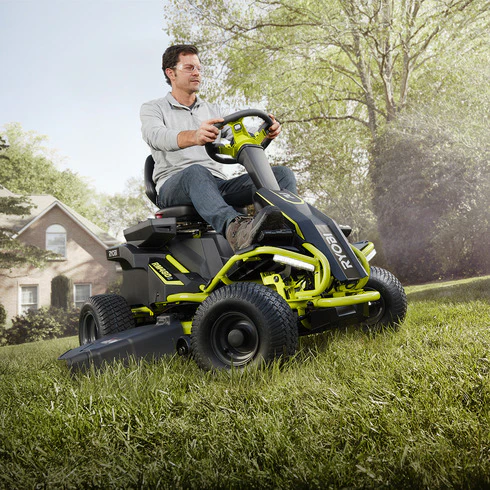 38" 100 AH Electric Riding Mower - Image 4