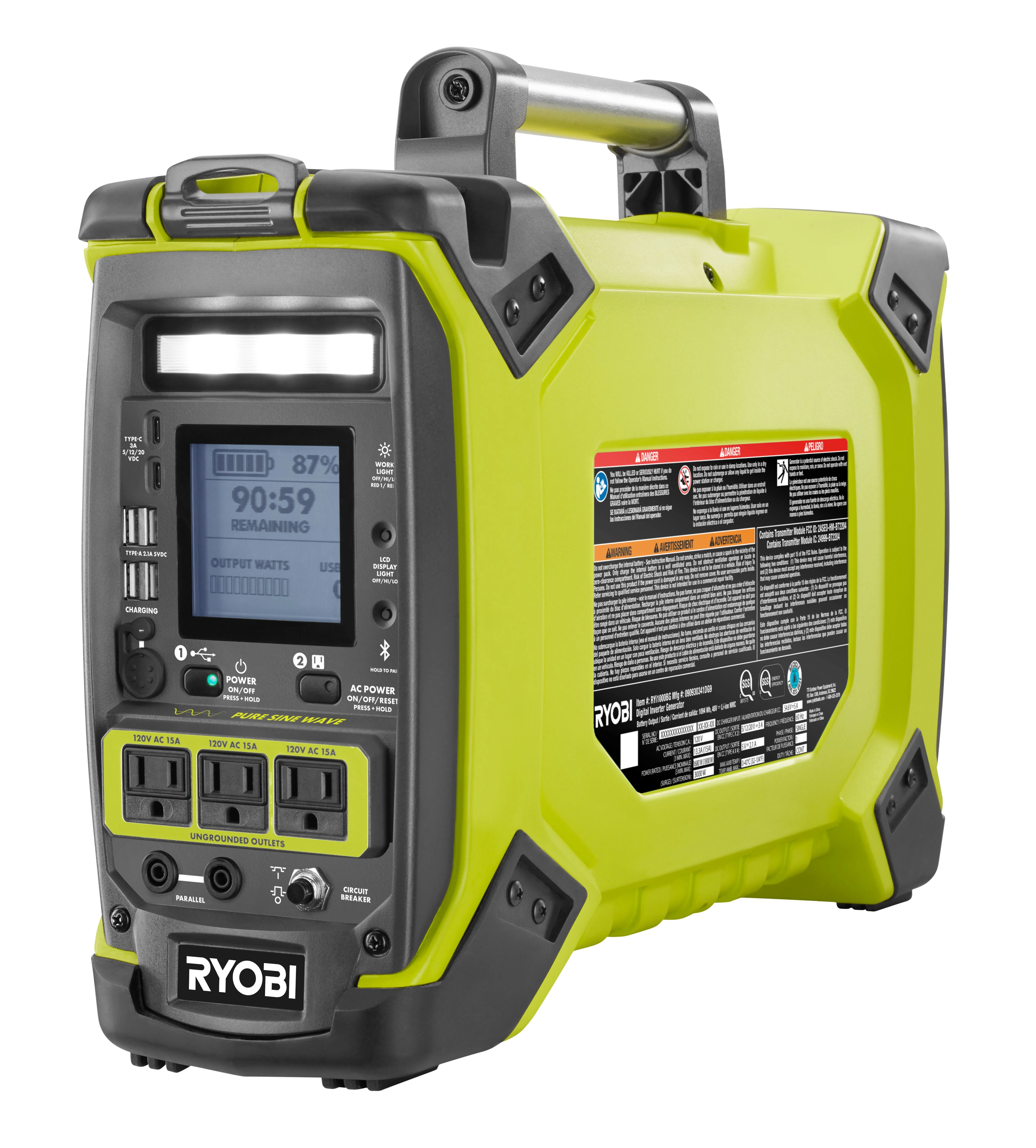 1800-WATT PORTABLE POWER STATION - Image 9