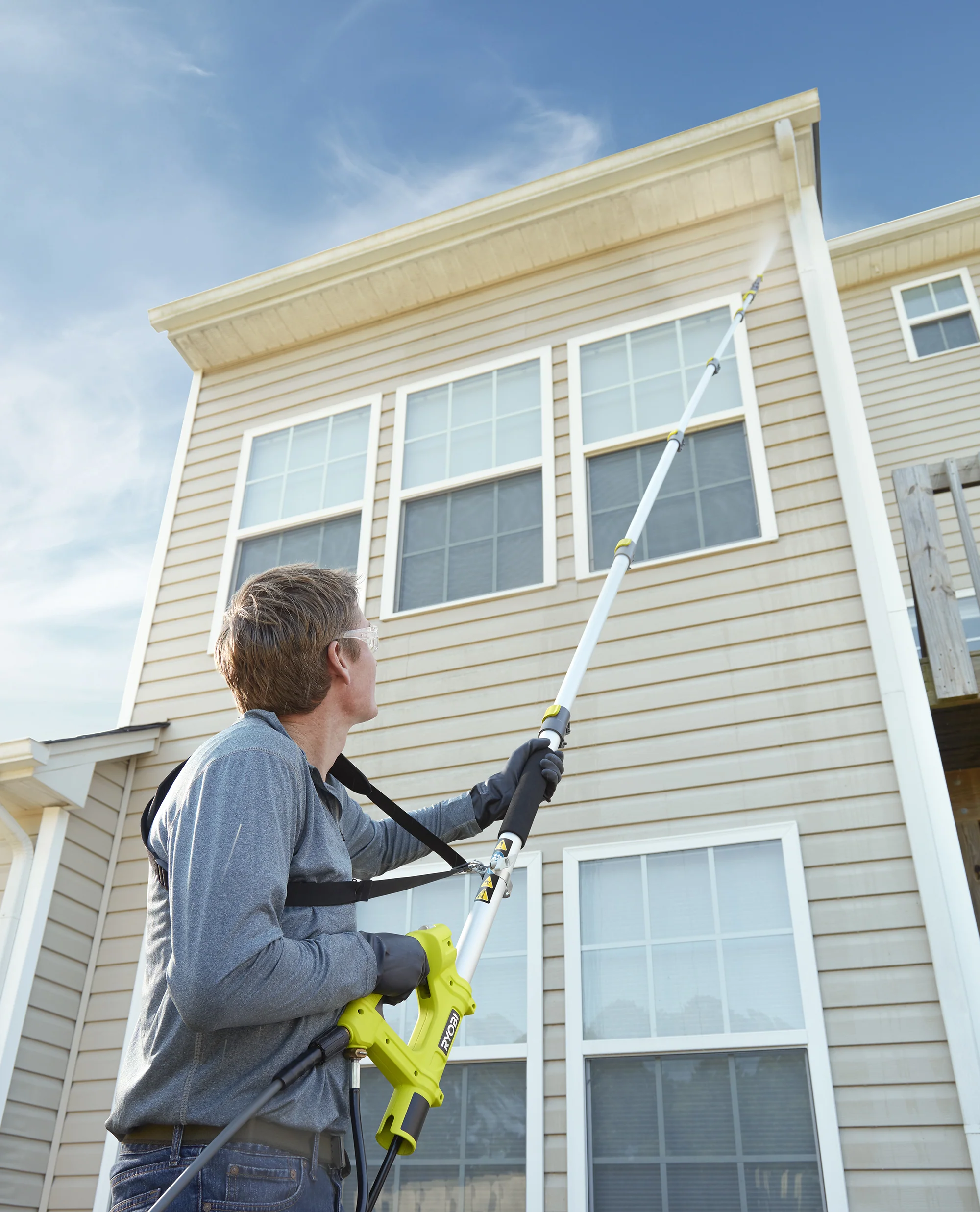 18'  PRESSURE WASHER TELESCOPING Extension POLE - Image 7