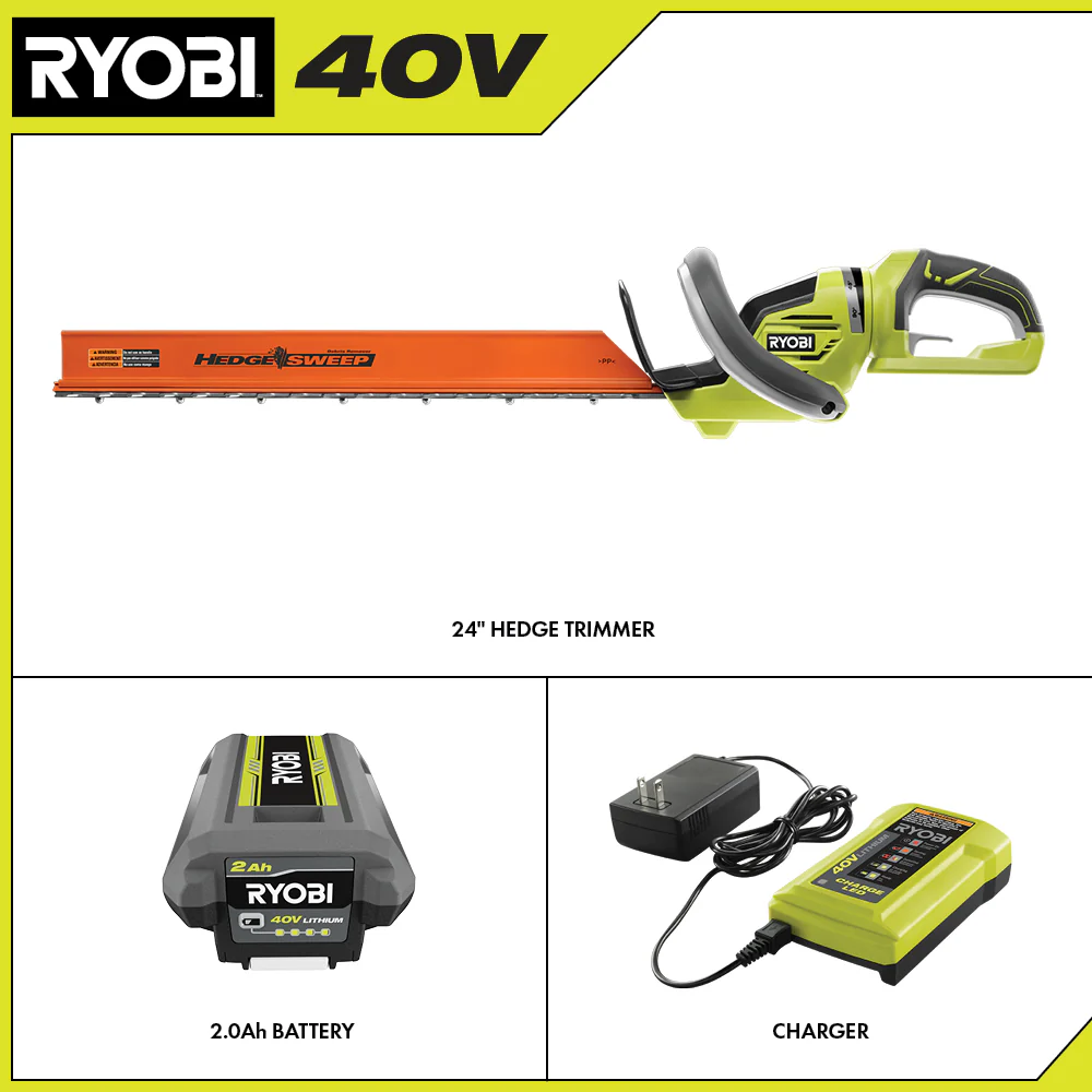 40V 24" HEDGE TRIMMER KIT - Image 3