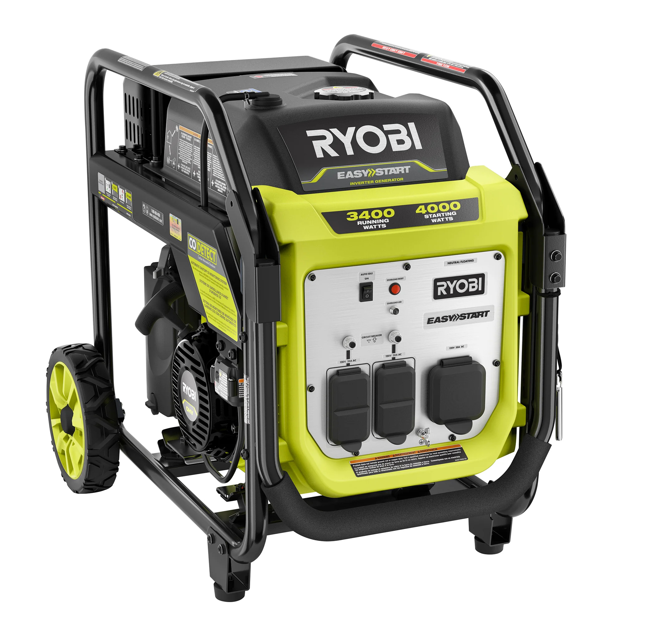4000-Watt Inverter Generator with CO DETECT - Image 9