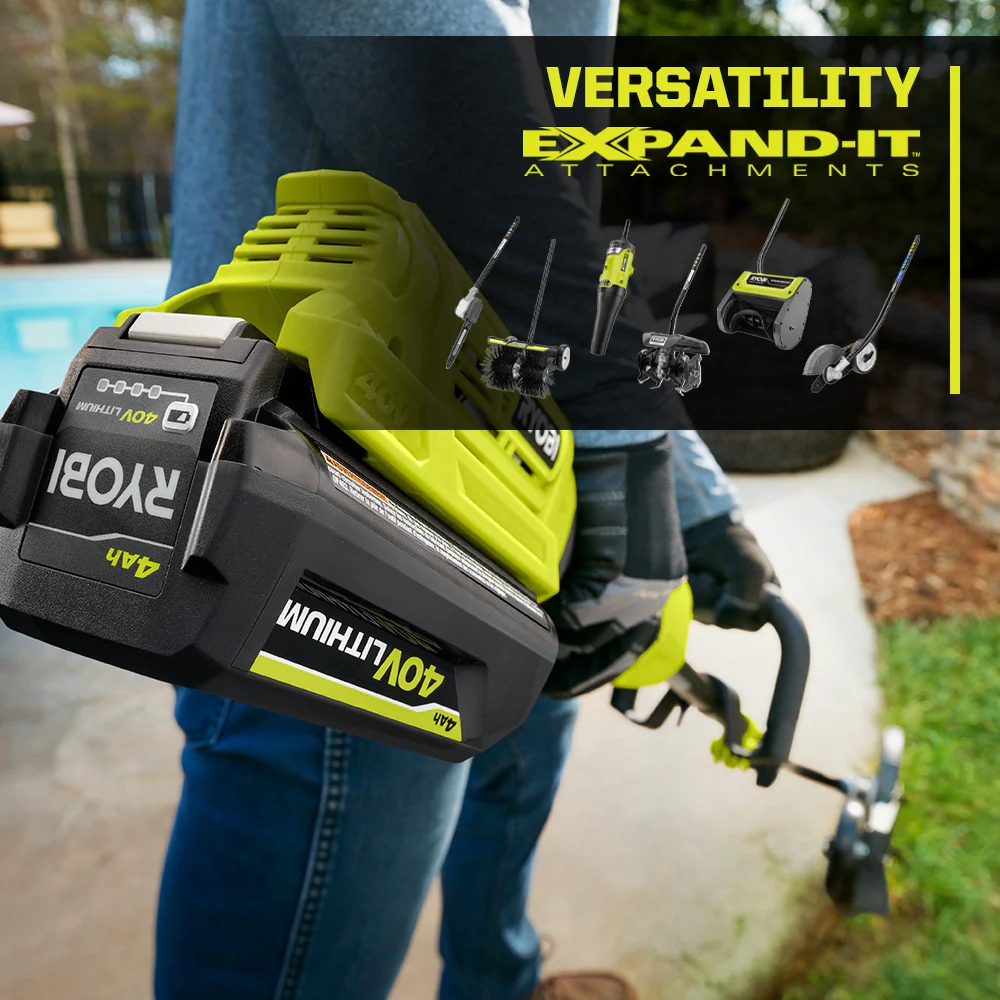 40V ATTACHMENT CAPABLE 15" STRING TRIMMER KIT - Image 10