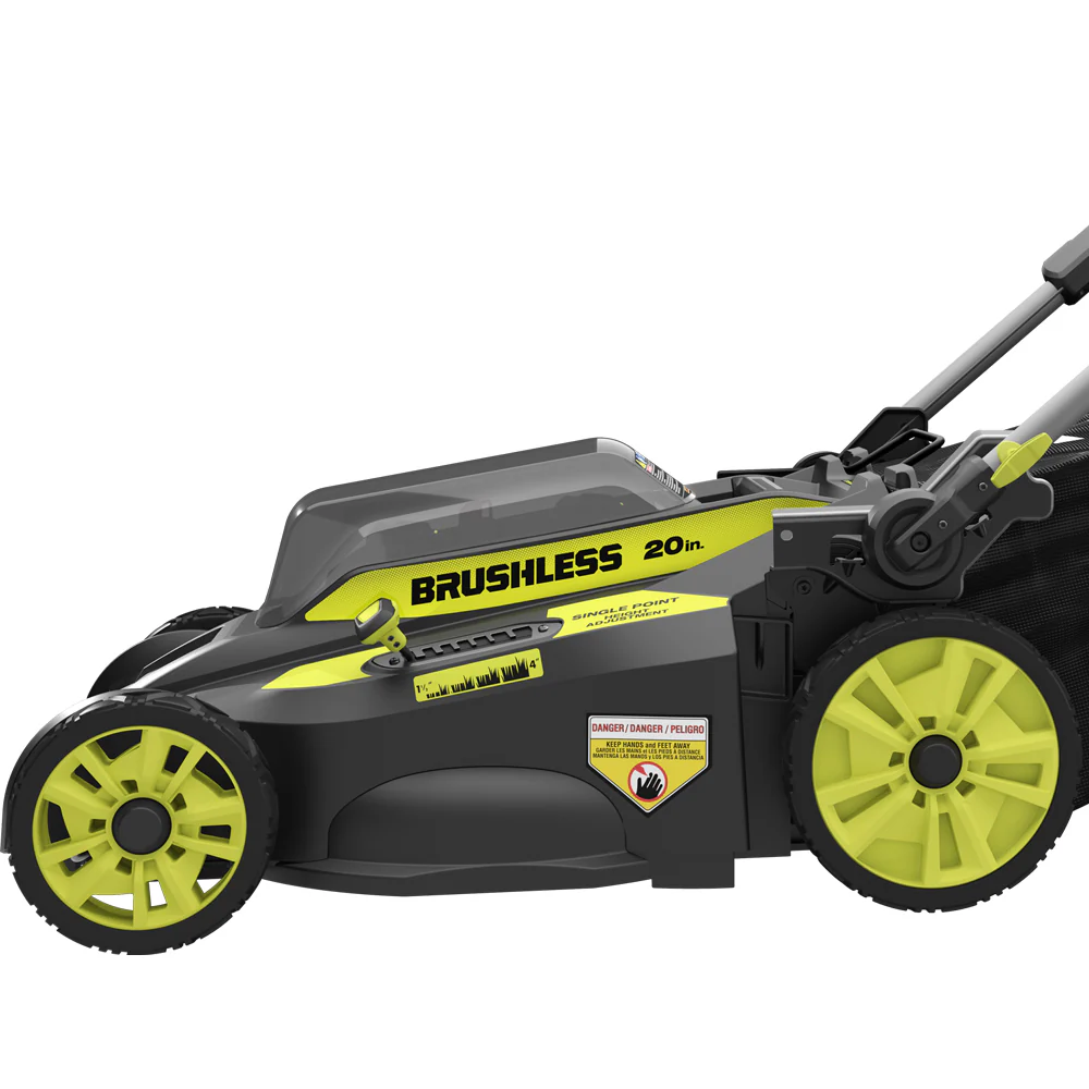 40V 20" BRUSHLESS SMART TREK™ Self-Propelled Mower WITH 6AH BATTERY & CHARGER - Image 3