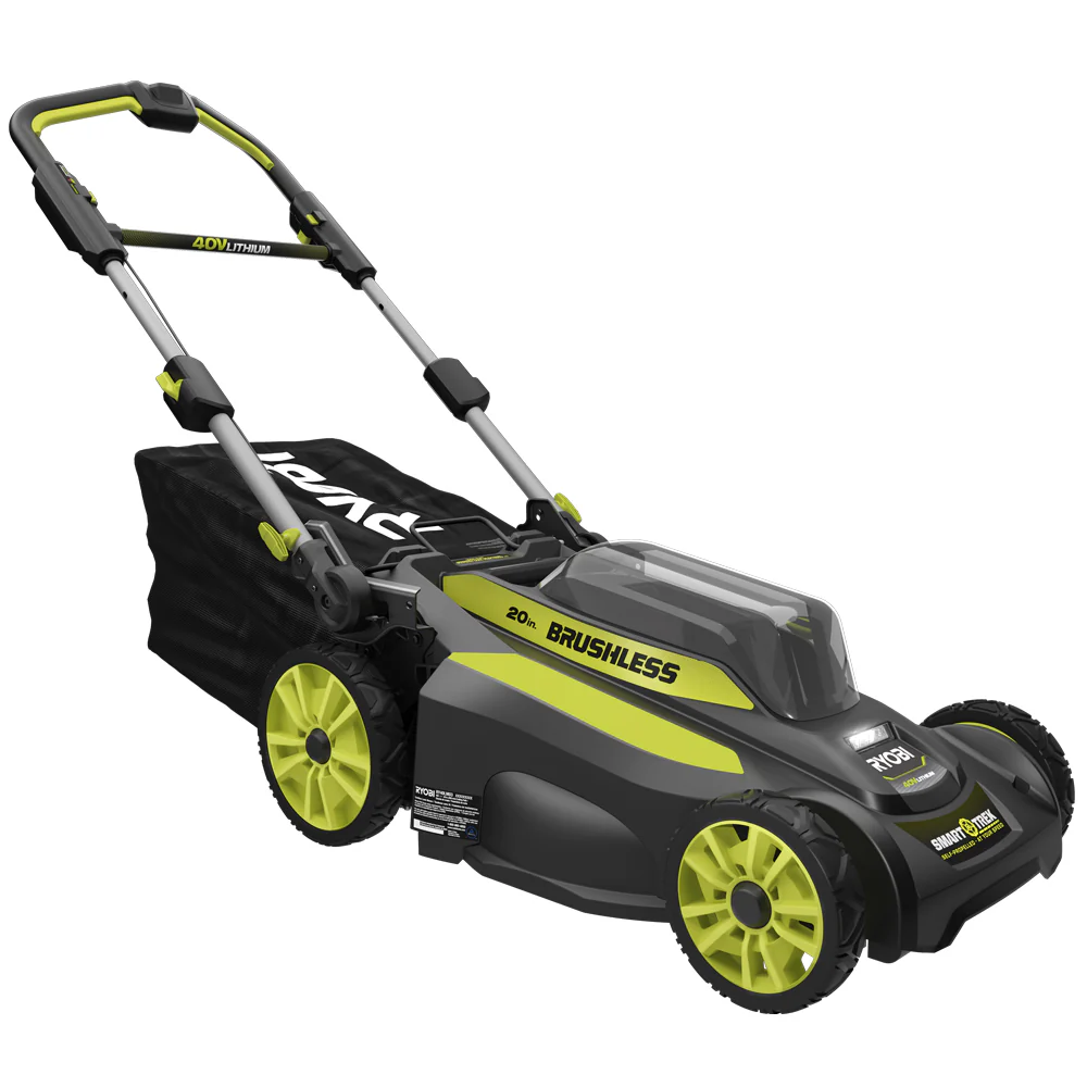 40V 20" BRUSHLESS SMART TREK™ Self-Propelled Mower WITH 6AH BATTERY & CHARGER - Image 4
