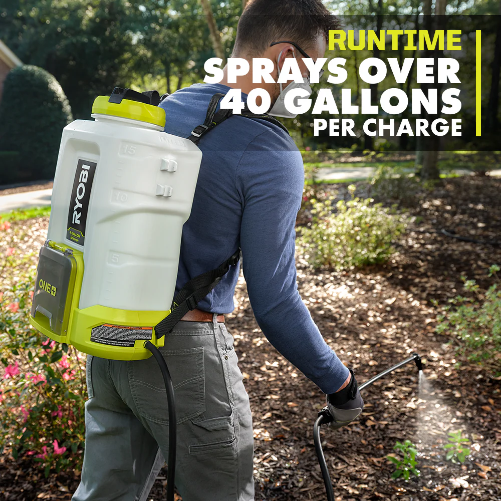 18V ONE+ 4 GALLON BACKPACK CHEMICAL SPRAYER - Image 3