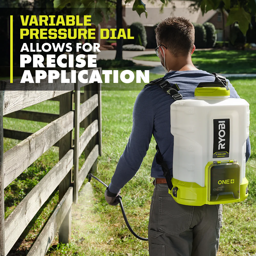 18V ONE+ 4 GALLON BACKPACK CHEMICAL SPRAYER - Image 5