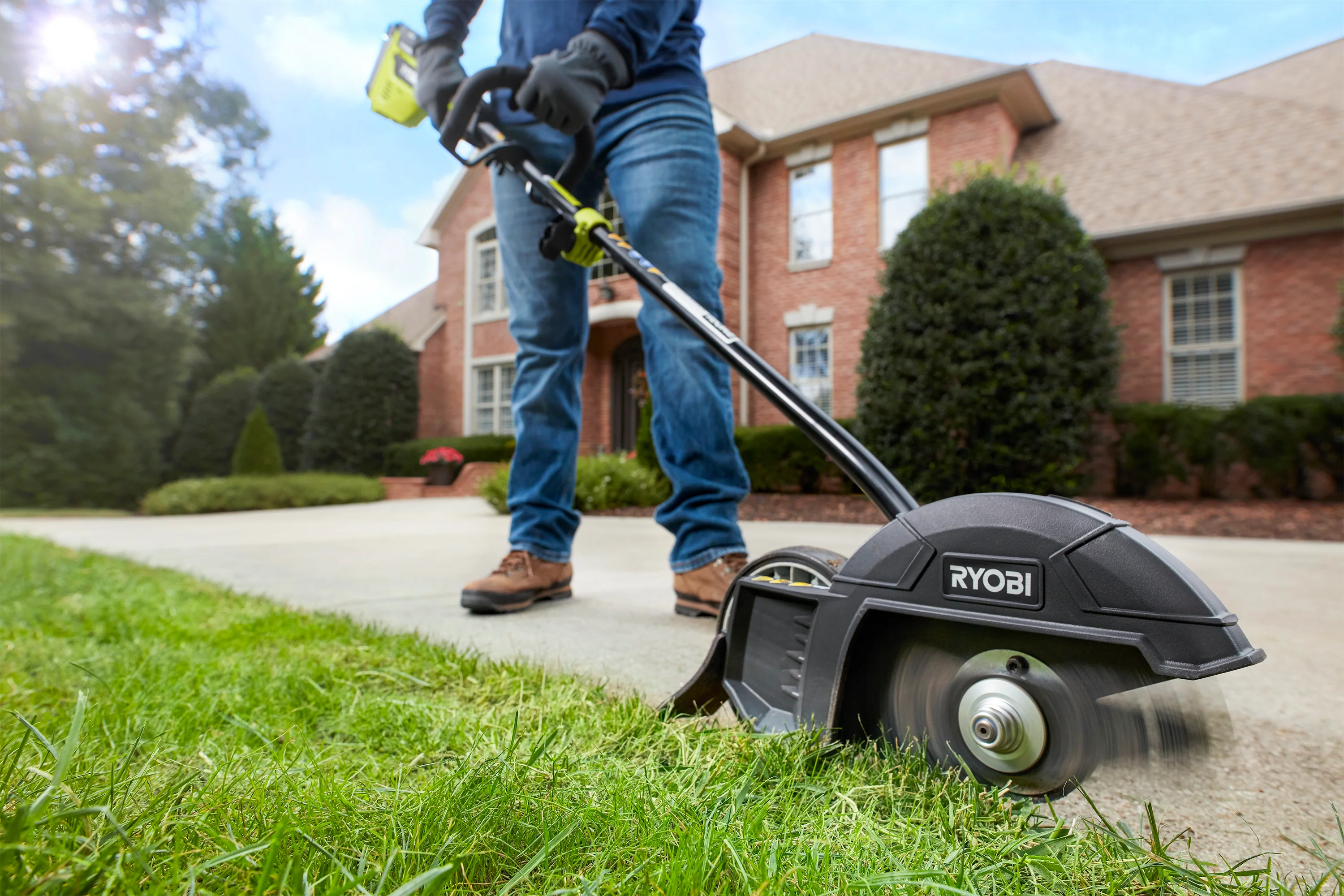 40V BRUSHLESS ATTACHMENT CAPABLE 15" STRING TRIMMER KIT - Image 5