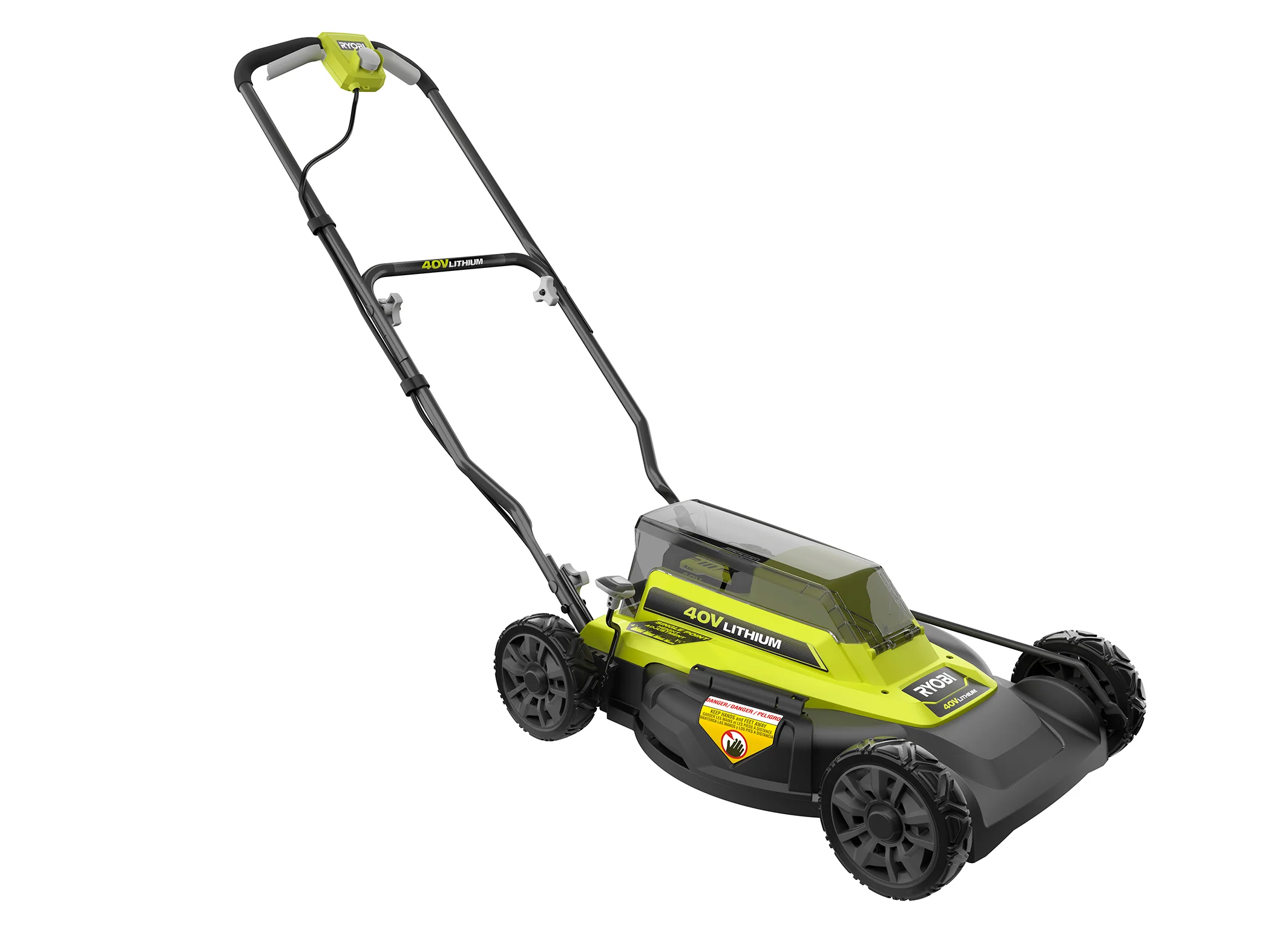 40V 18" Mulching & Side Discharge Mower - Image 2
