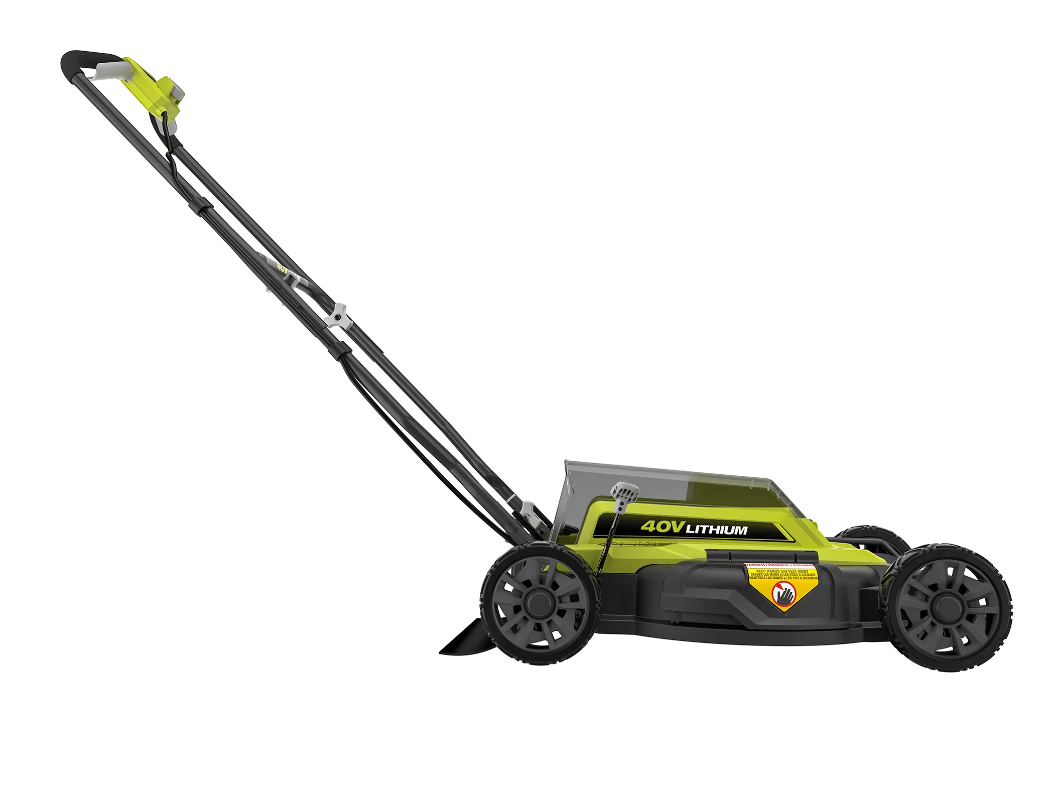 40V 18" Mulching & Side Discharge Mower - Image 4