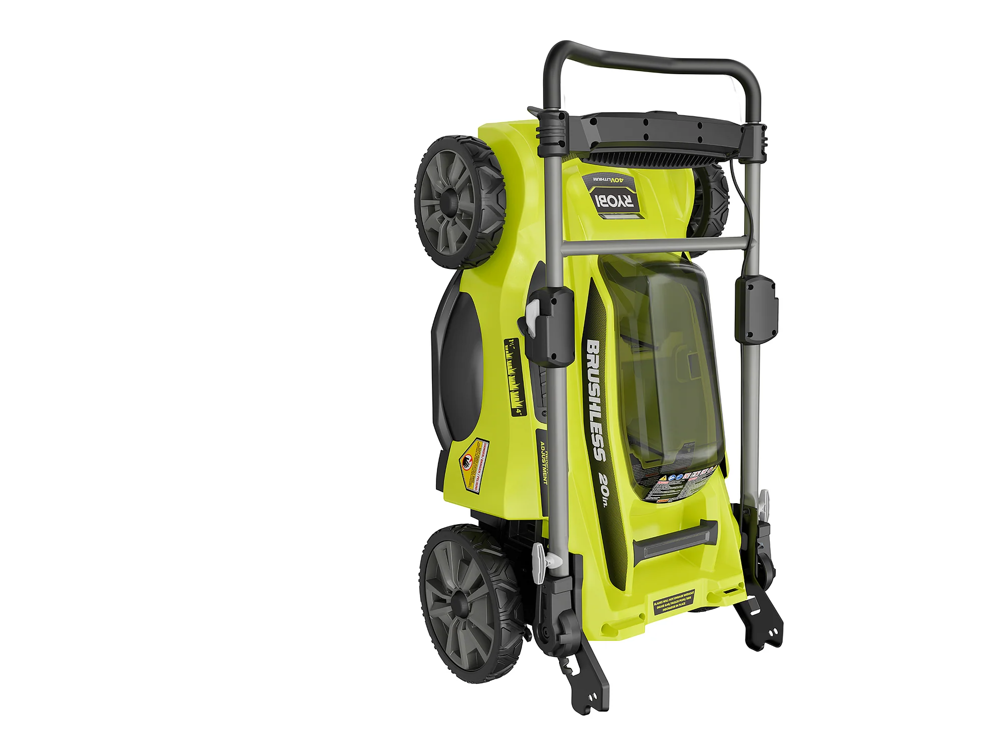 40V BRUSHLESS 20" PUSH LAWN MOWER KIT - Image 6
