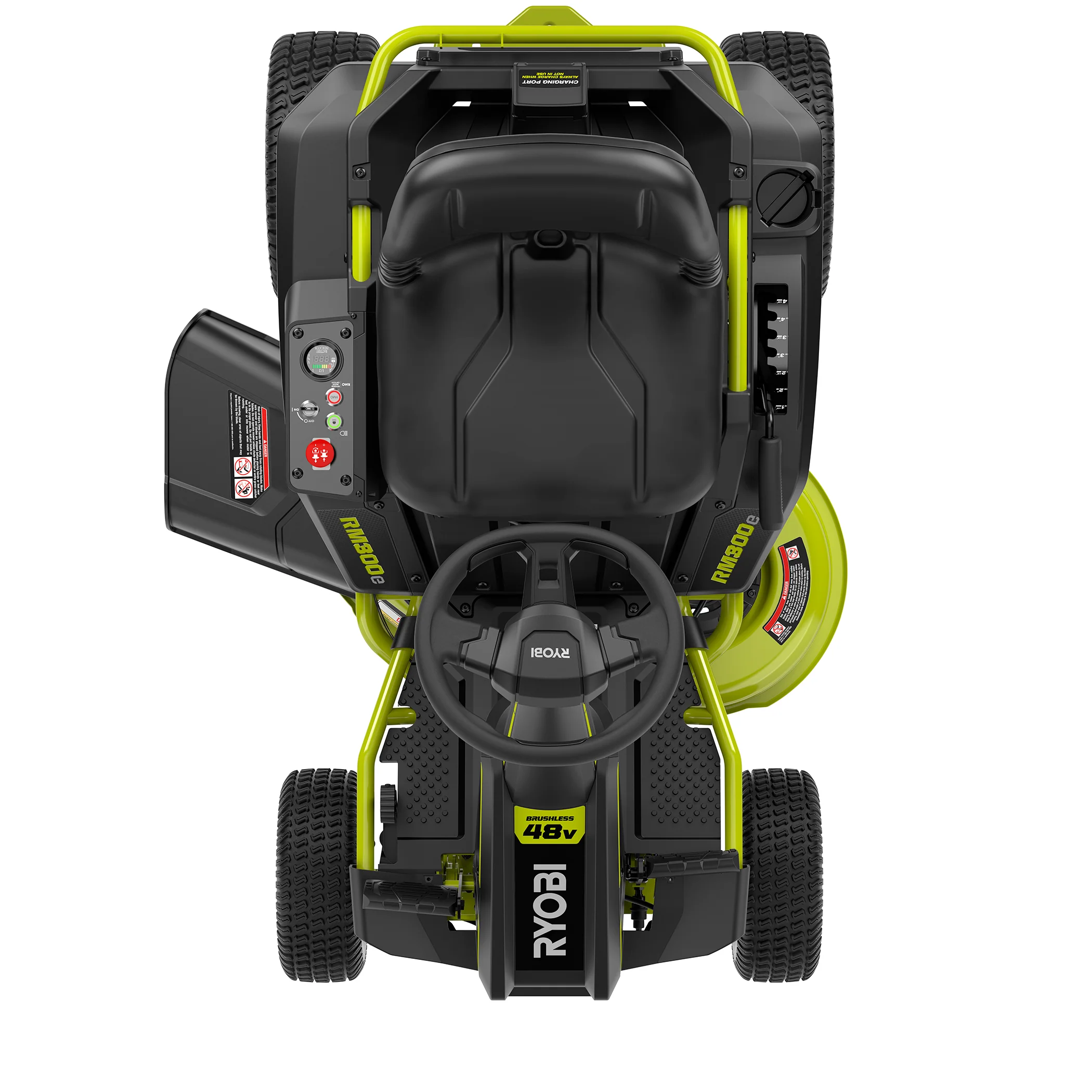 30" 50 AH Electric Riding Lawn Mower - Image 7