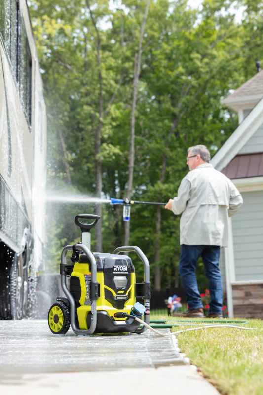 40V 1500 PSI 1.2 GPM Cordless Cold Water Electric Pressure Washer with (2) 5.0 Ah Batteries and Charger - Image 6
