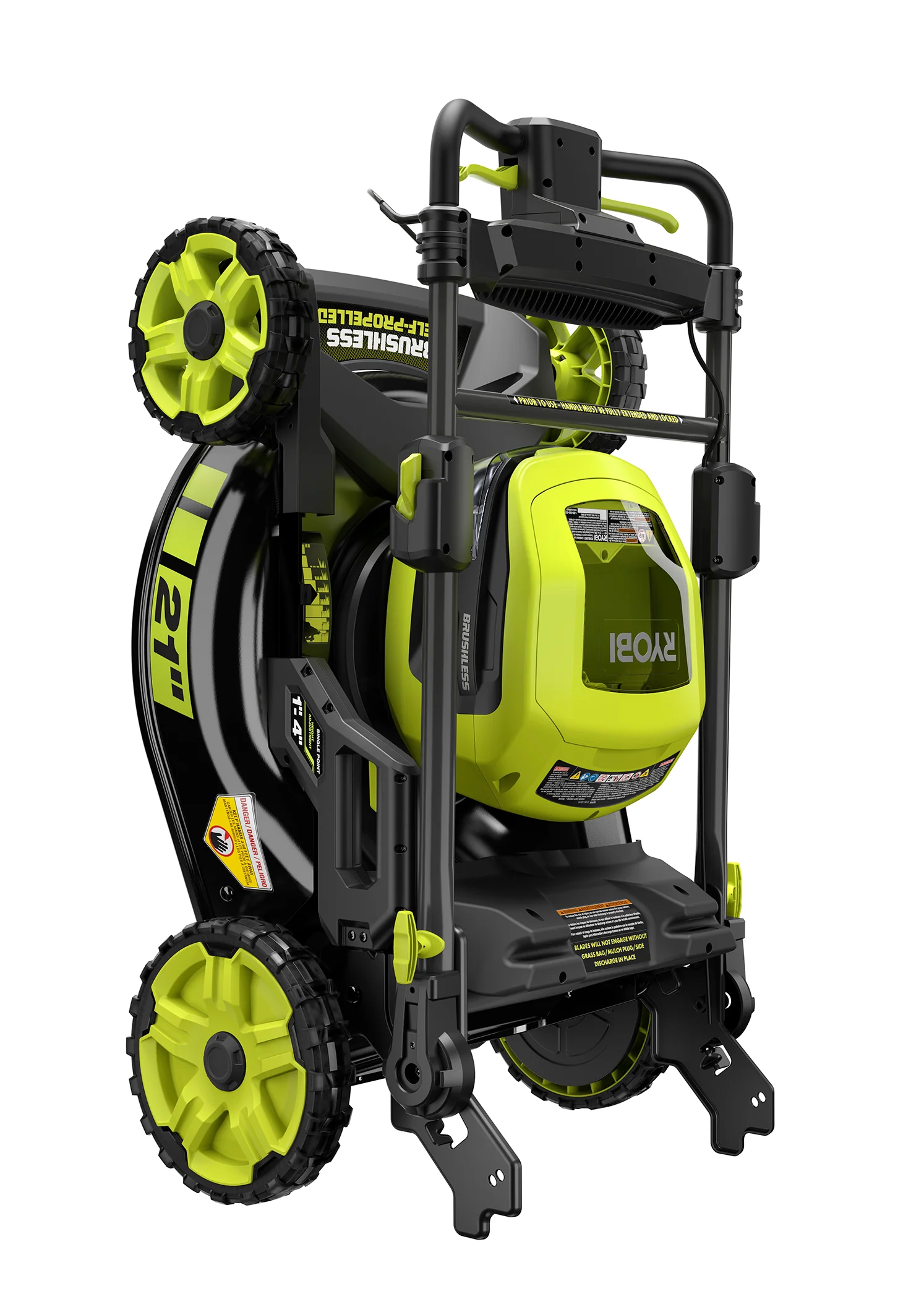 40V 21" BRUSHLESS Self-Propelled Mower with 7.5AH Battery & Charger - Image 5