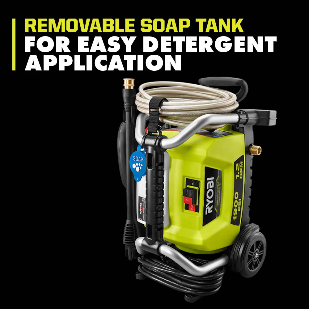 1900 PSI 1.2 GPM Electric Pressure Washer - Image 9