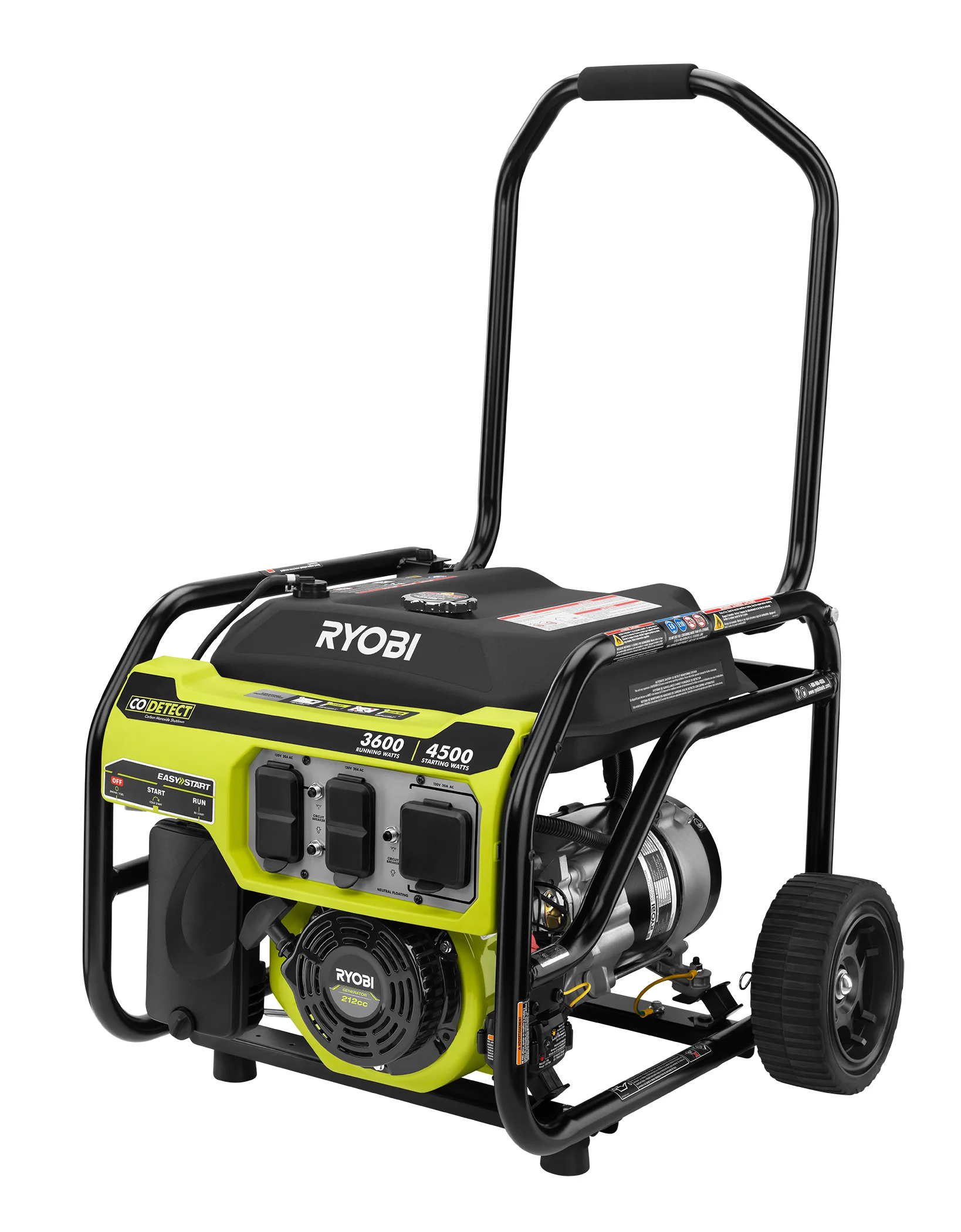 3600-Watt Generator with CO Shutdown Sensor - Image 4