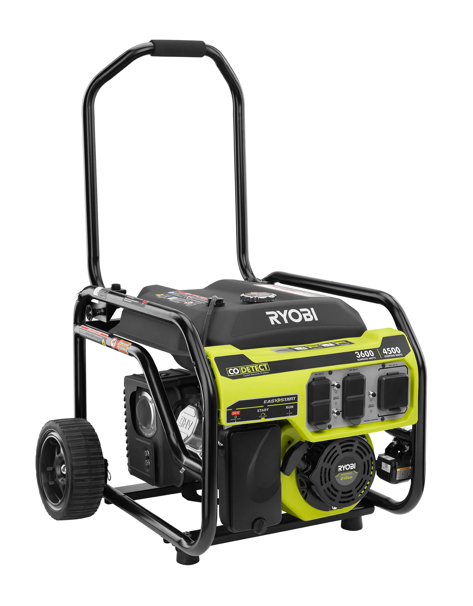 3600-Watt Generator with CO Shutdown Sensor - Image 5