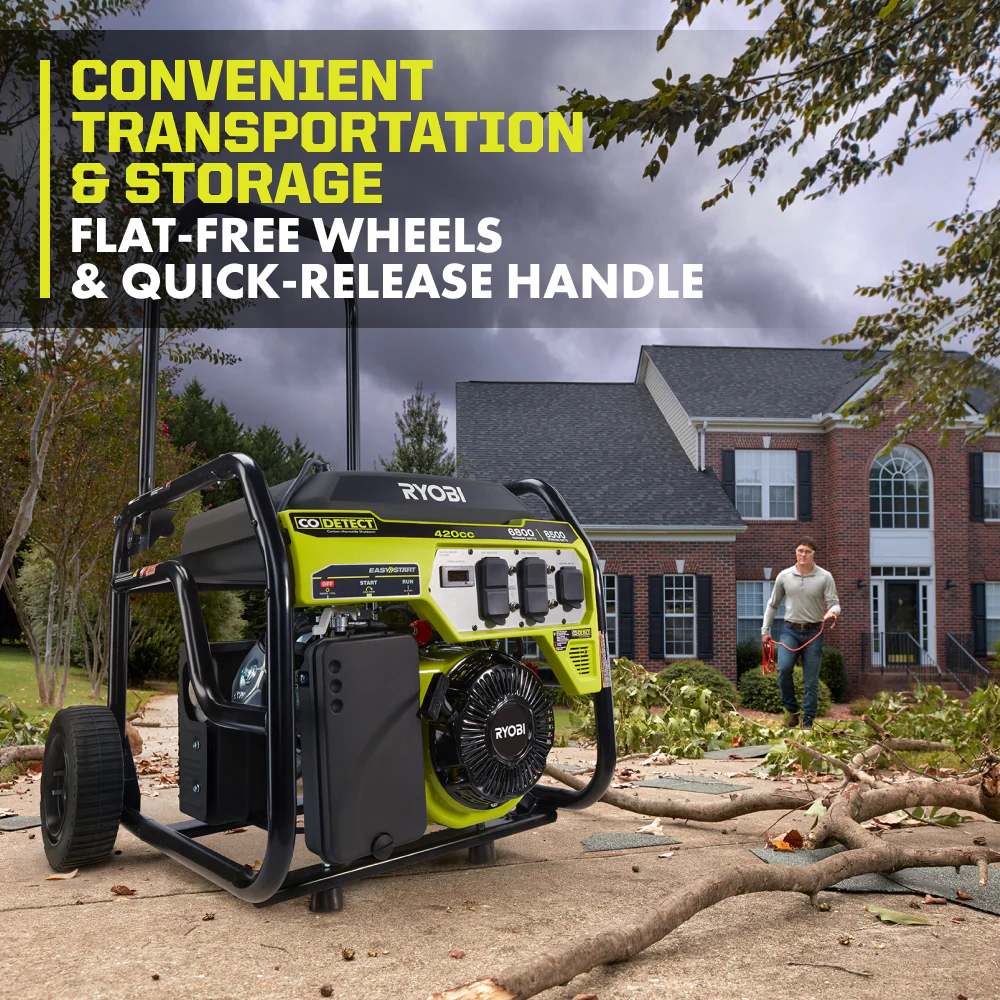 6800 WATT PORTABLE GENERATOR - Image 4