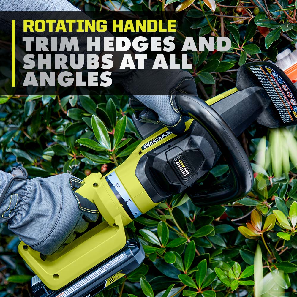 40V HP BRUSHLESS 26" HEDGE TRIMMER KIT - Image 8