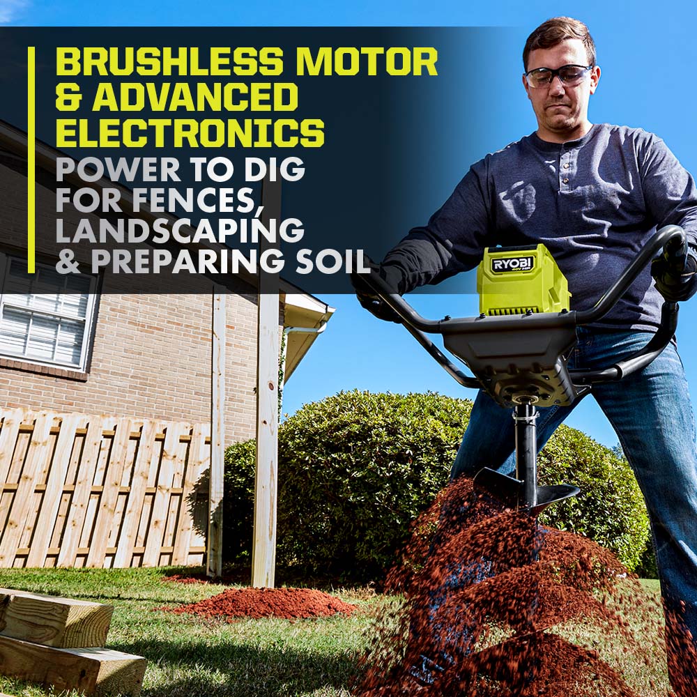 40V HP BRUSHLESS 8" EARTH AUGER - Image 5