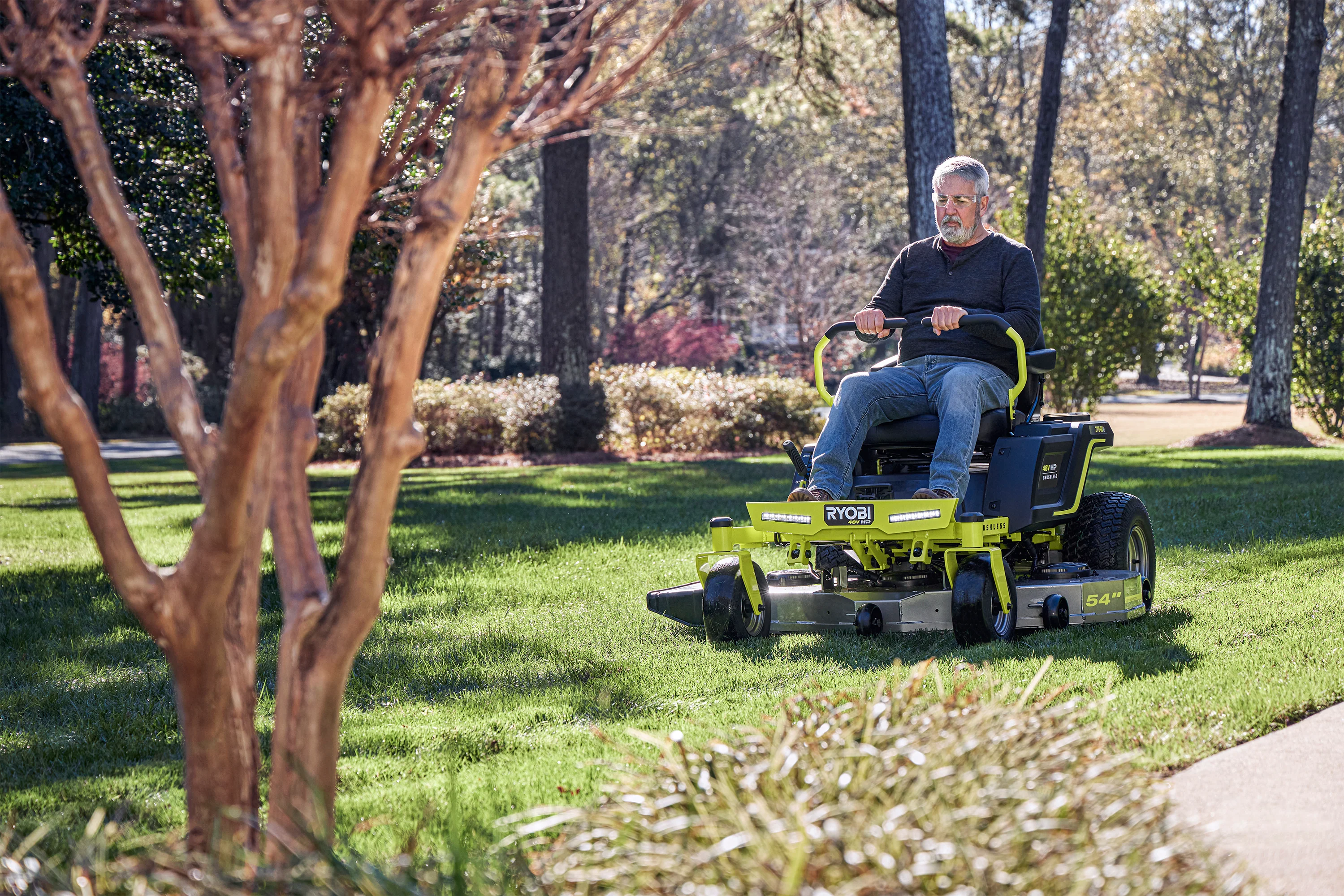 54" 115 AH ZERO TURN ELECTRIC RIDING LAWN MOWER - Image 11