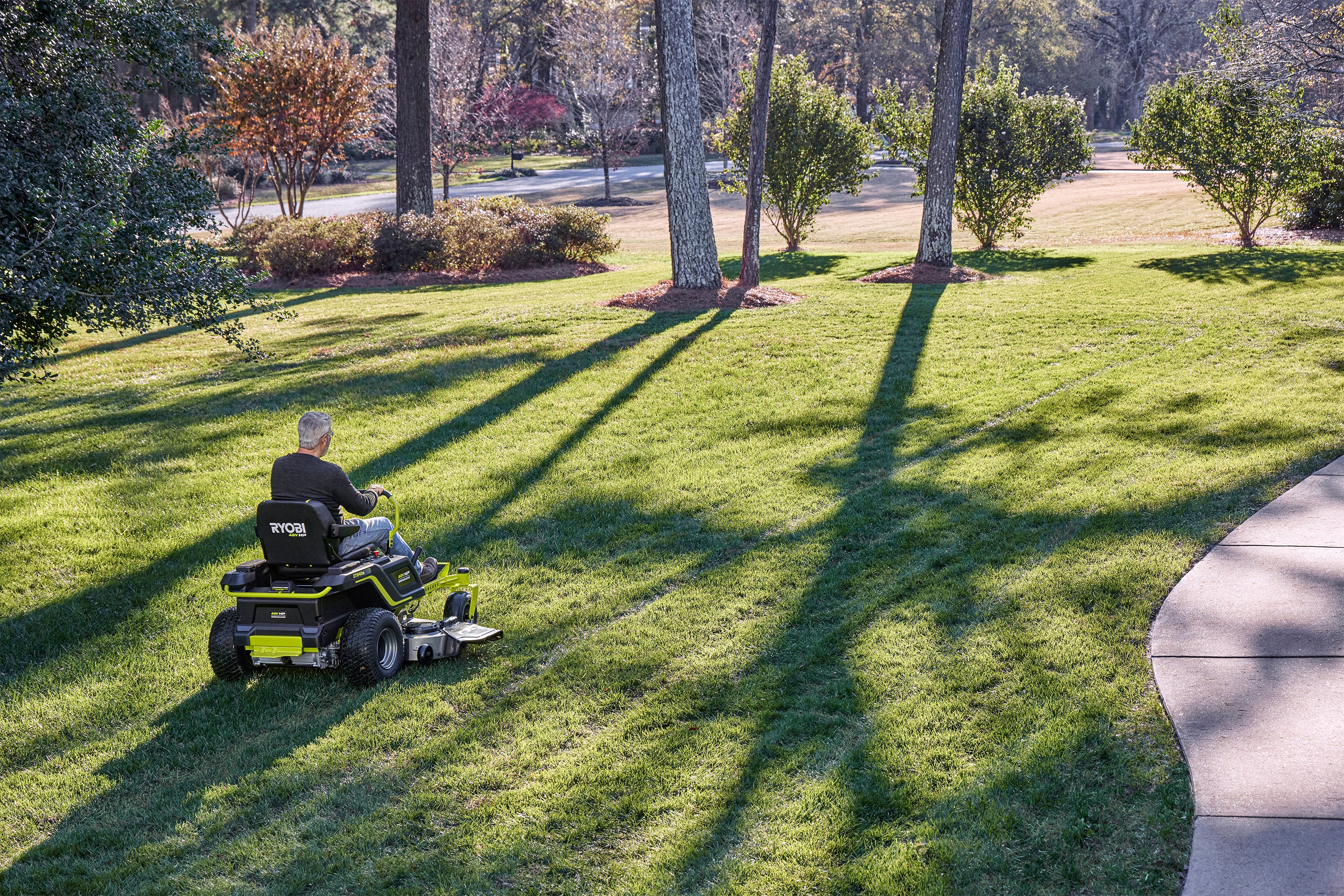 54" 115 AH ZERO TURN ELECTRIC RIDING LAWN MOWER - Image 8