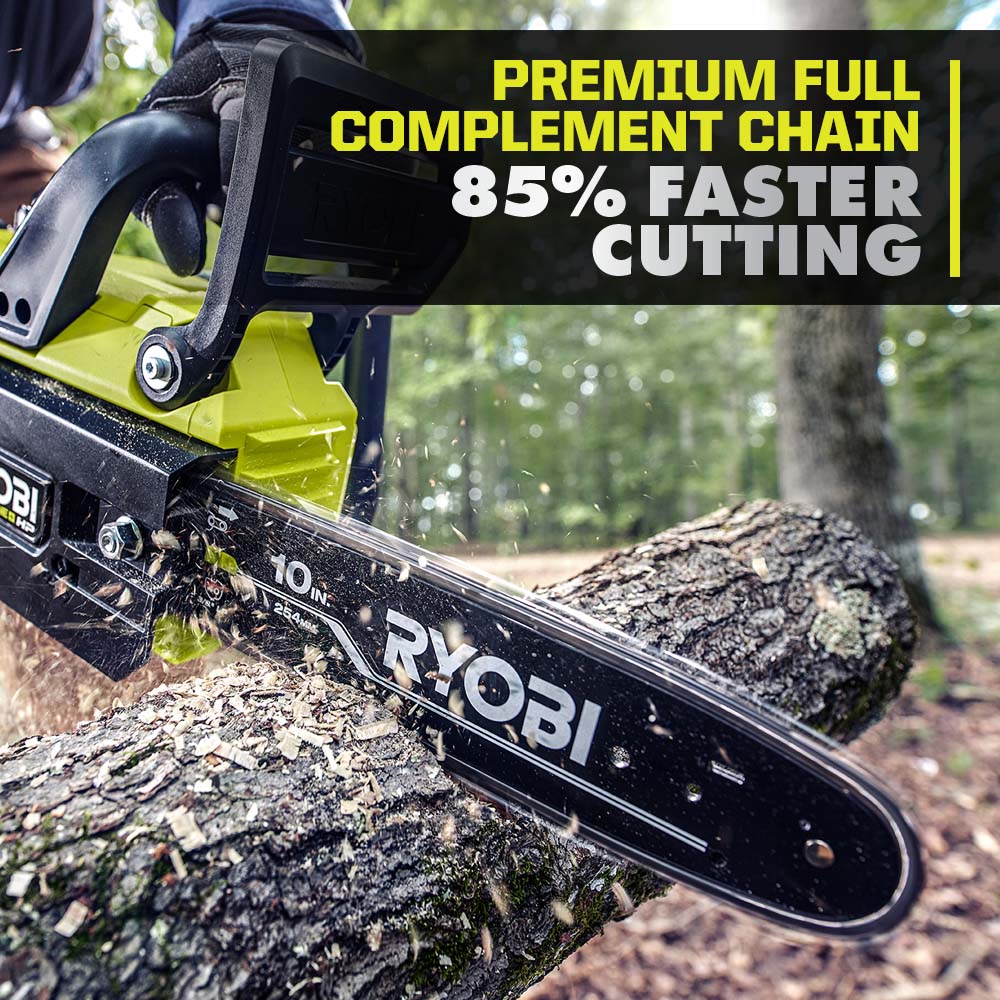18V ONE+ HP Brushless 10" Chainsaw with 4Ah Kit - Image 3