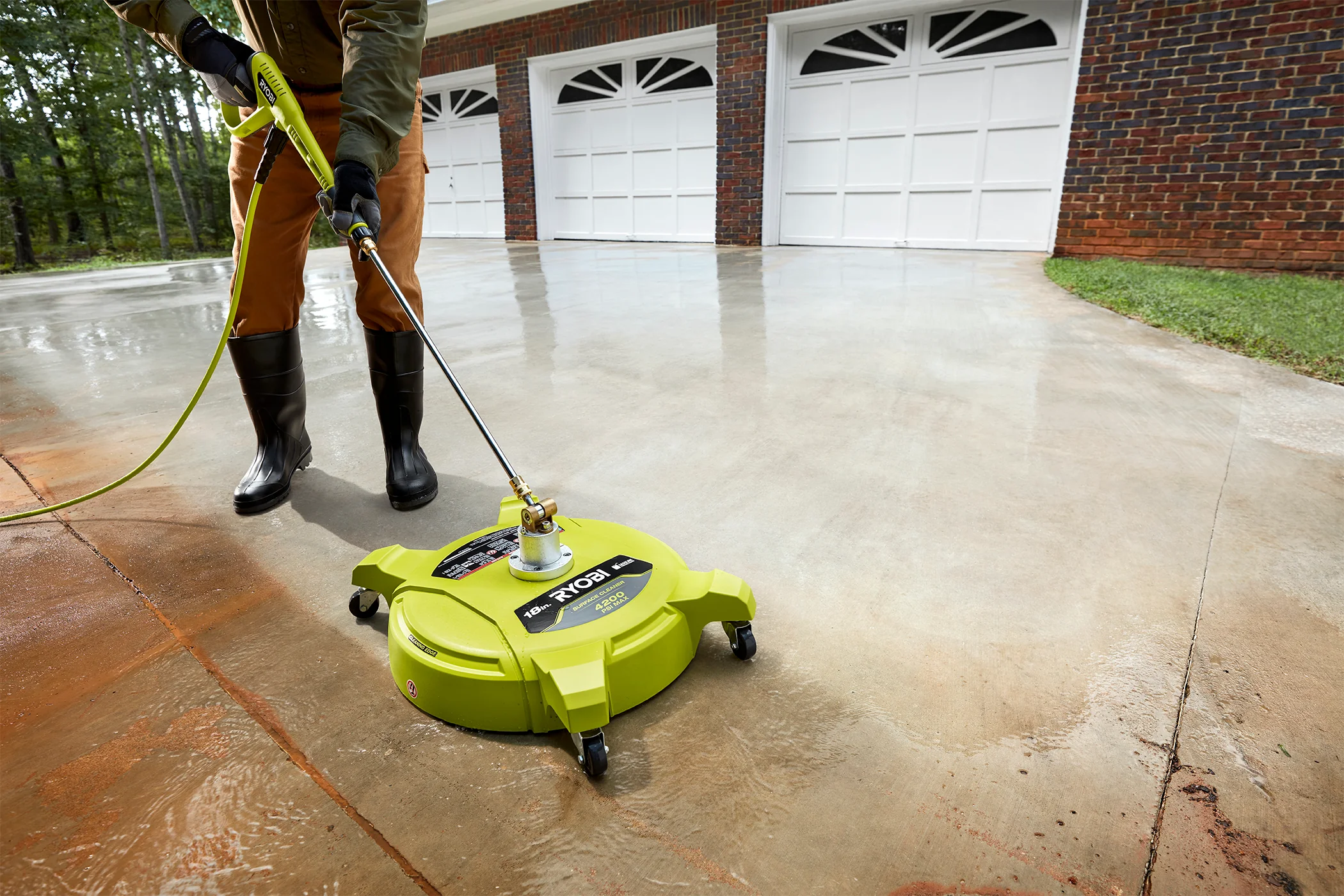 18" GAS PRESSURE WASHER Surface Cleaner - Image 4