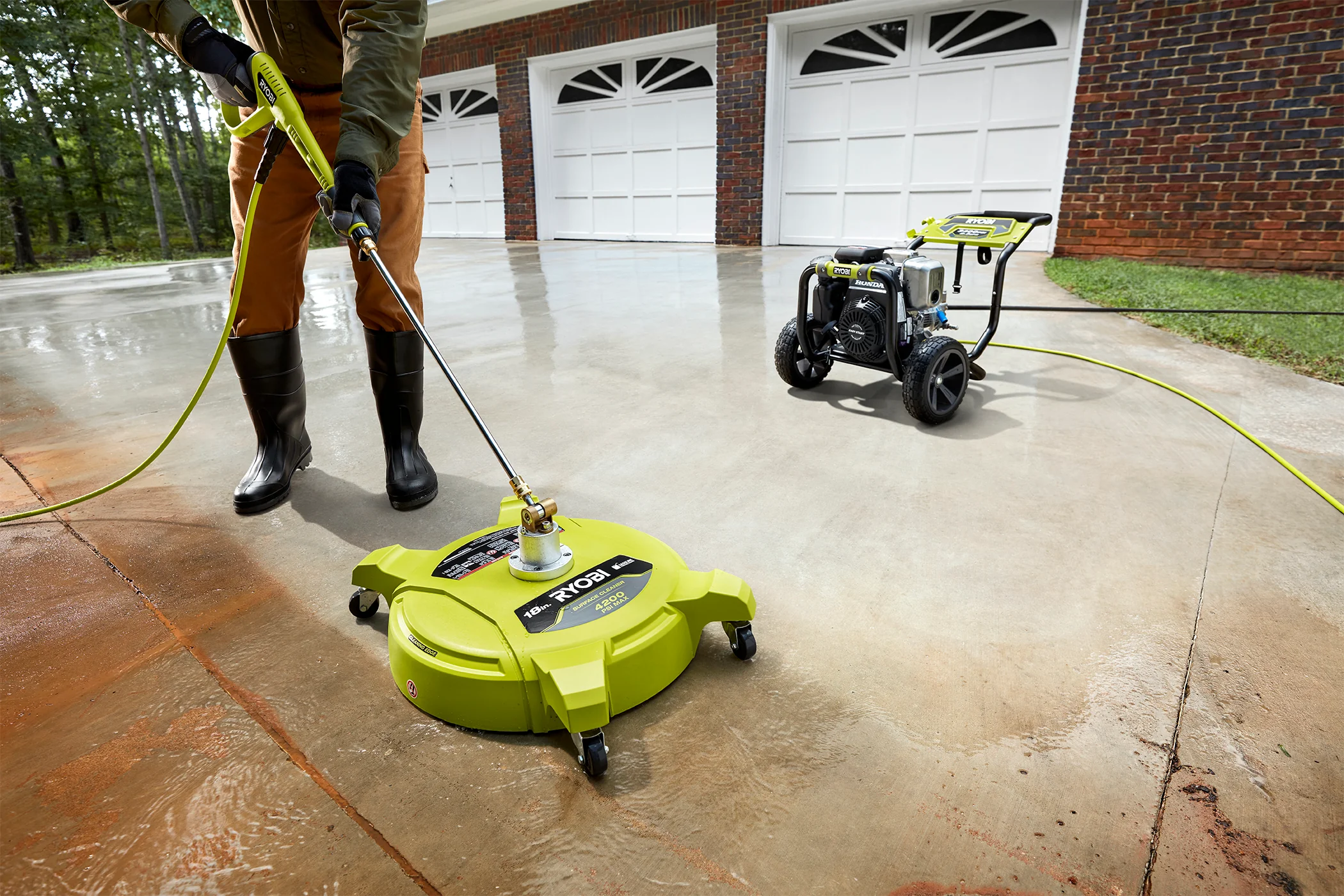 18" GAS PRESSURE WASHER Surface Cleaner - Image 5