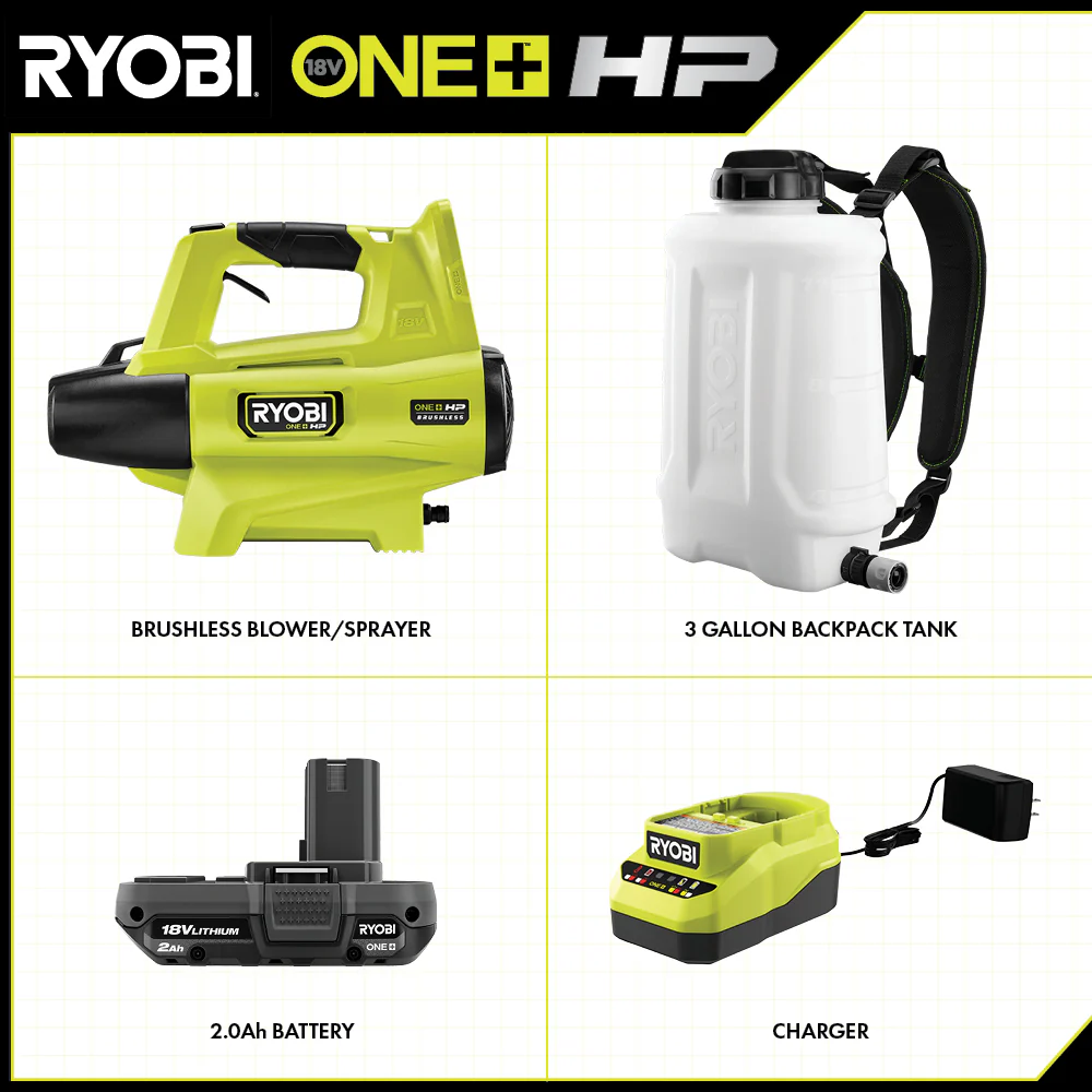 18V ONE+ HP BACKPACK BLOWER/SPRAYER KIT - Image 2