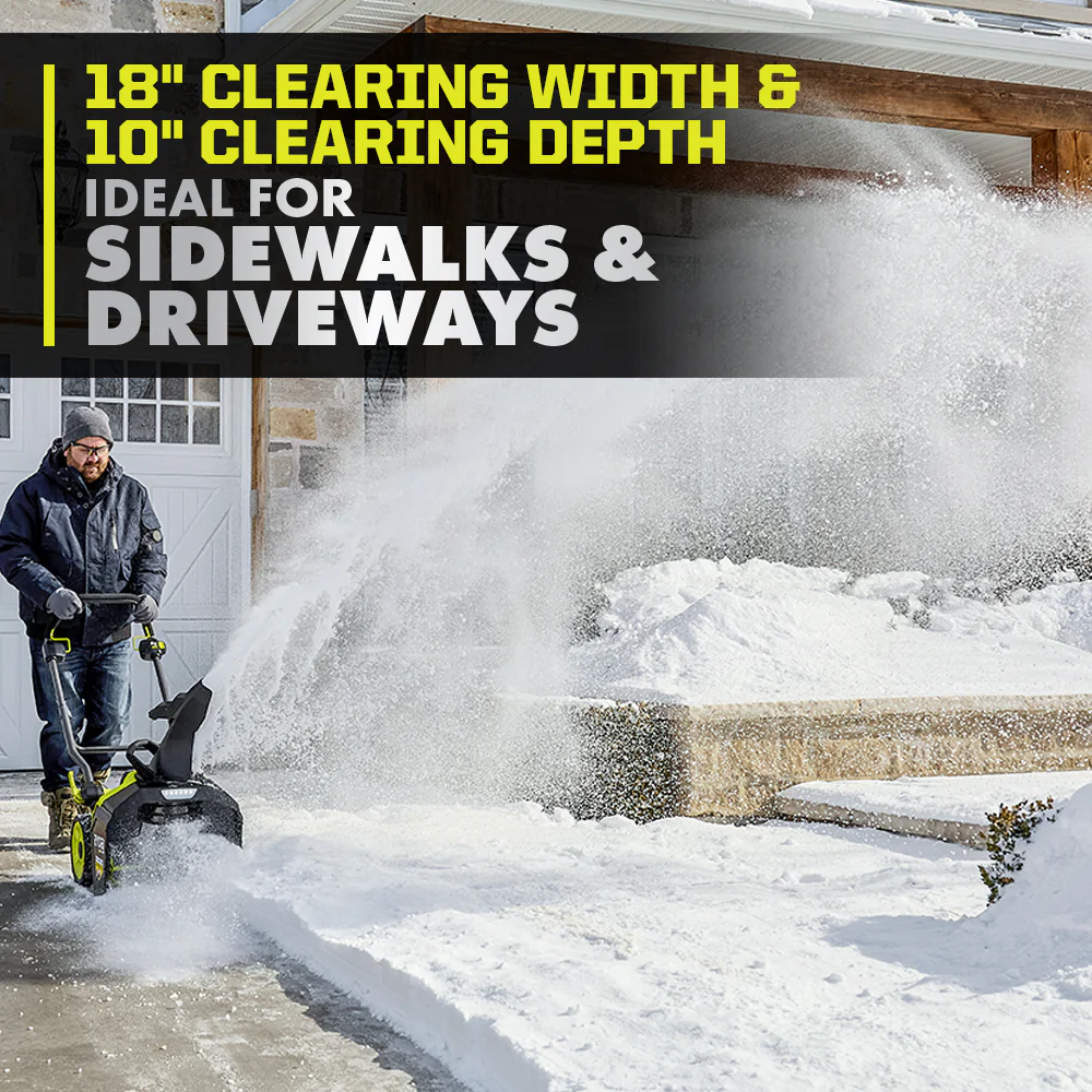 40V HP BRUSHLESS 18" SNOW BLOWER KIT - Image 4