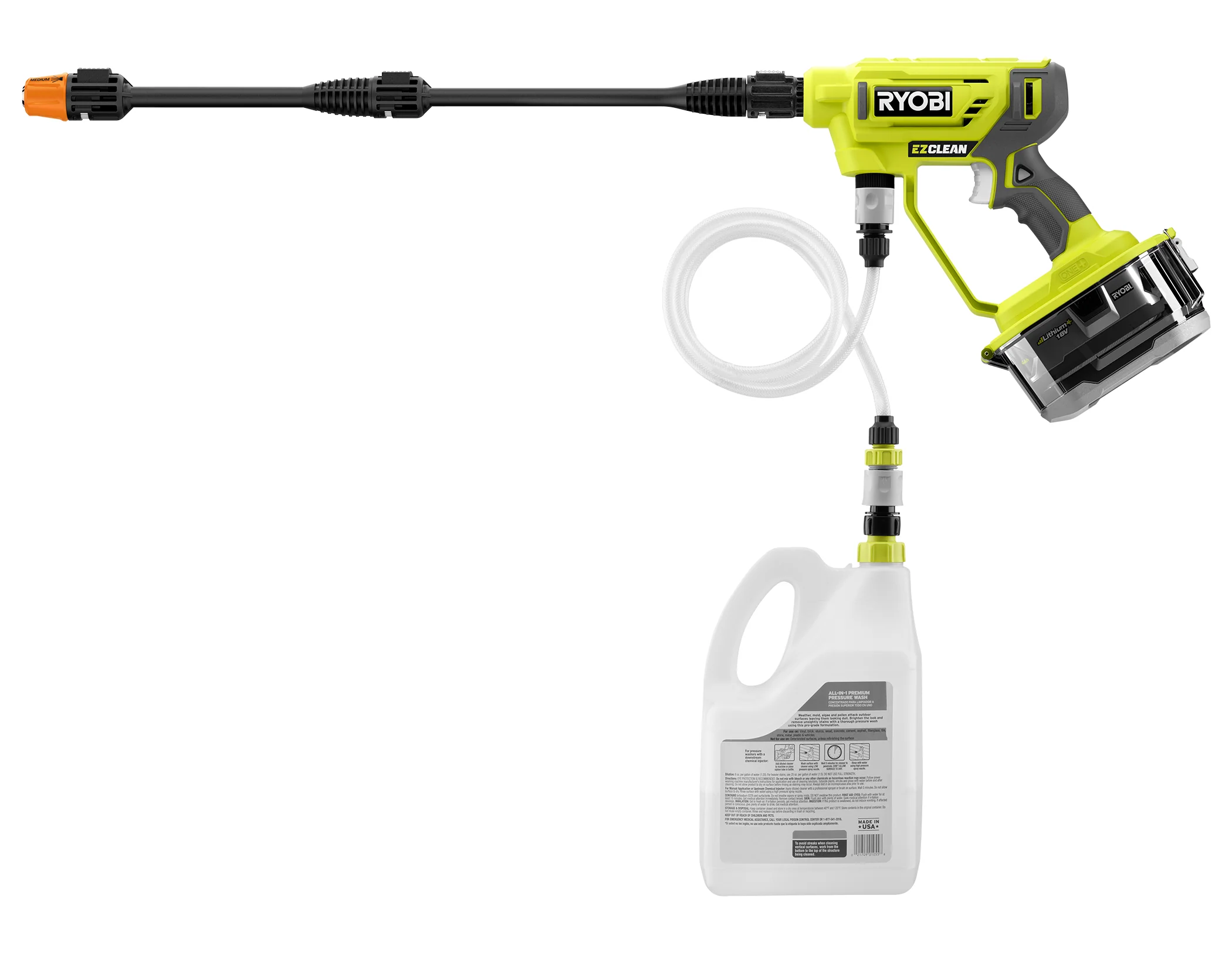 EZClean Power Cleaner Chemical Nozzle Kit - Image 3