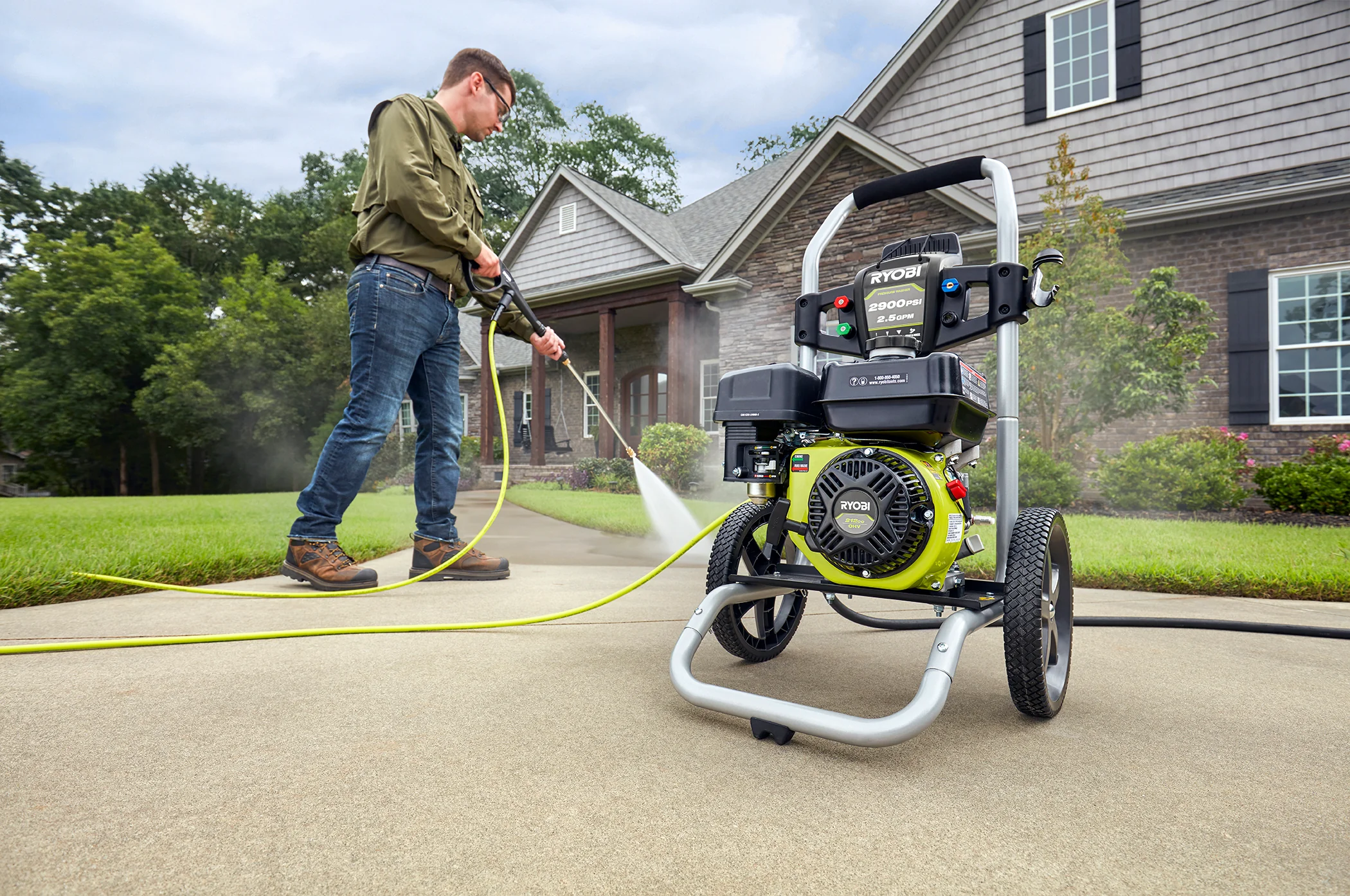 2900 PSI GAS PRESSURE WASHER - Image 5
